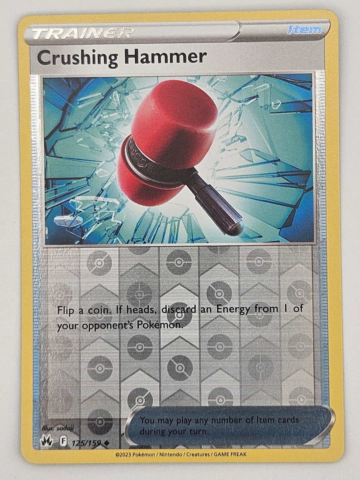Crushing Hammer 125/159 Reverse Holo