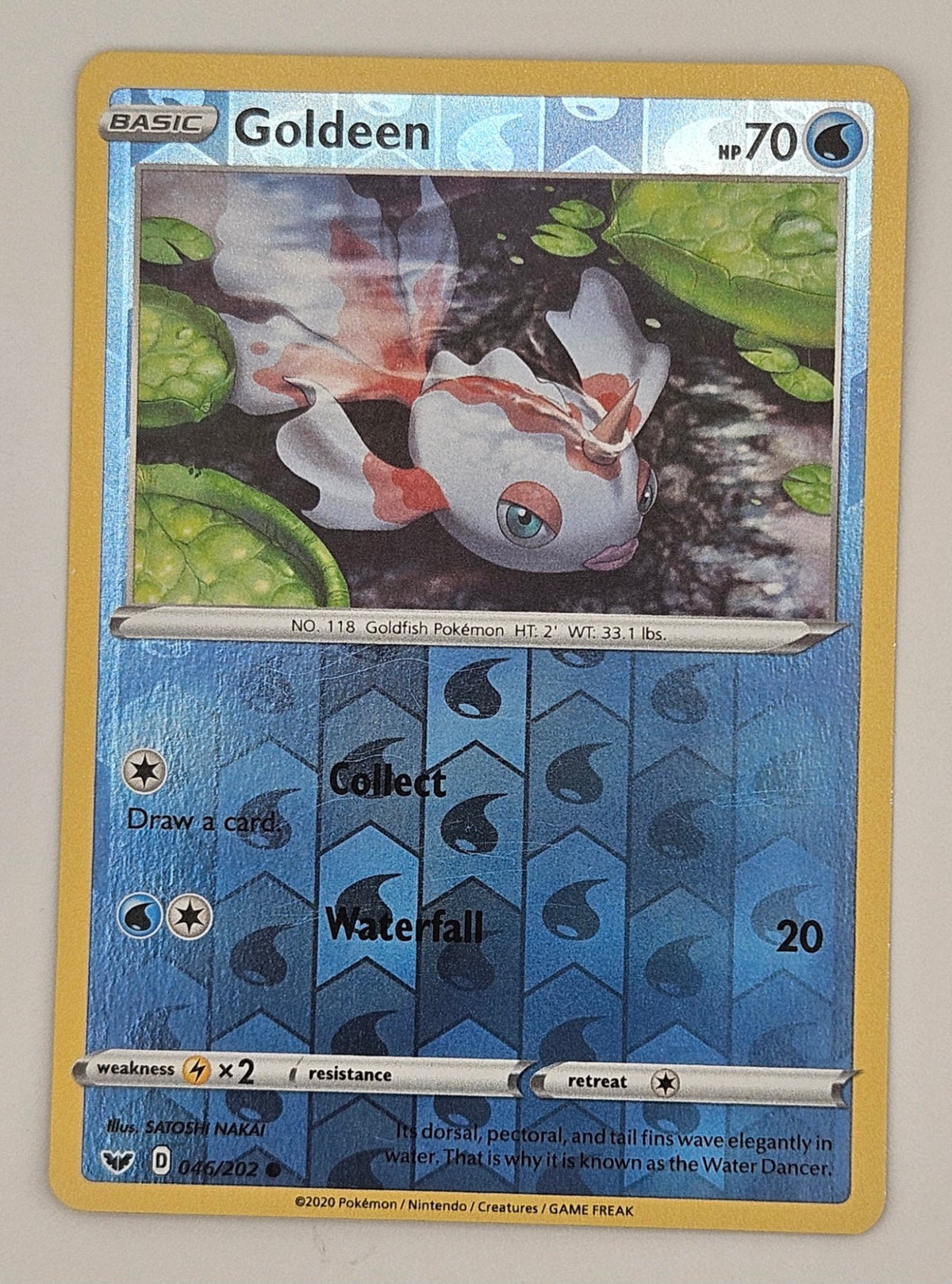 Goldeen 046/202 Reverse Holo