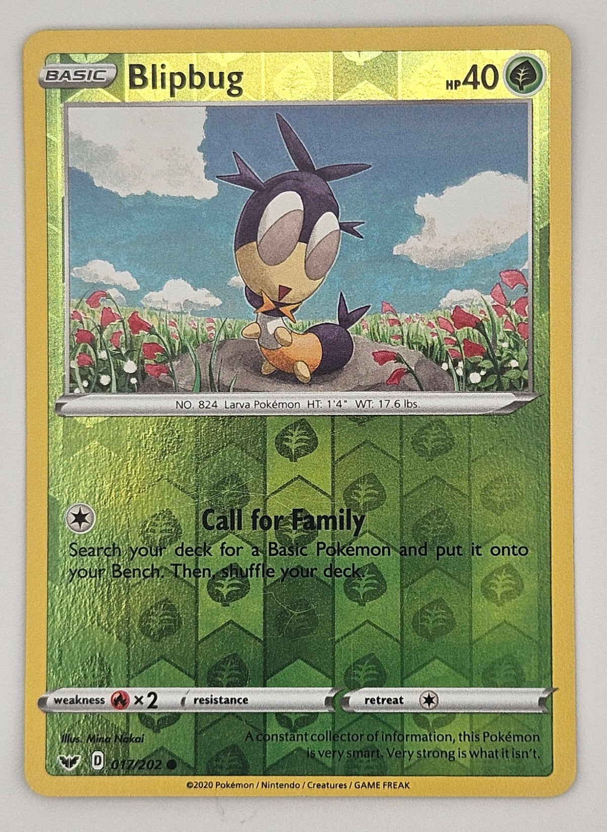 Blipbug 017/202 Reverse Holo