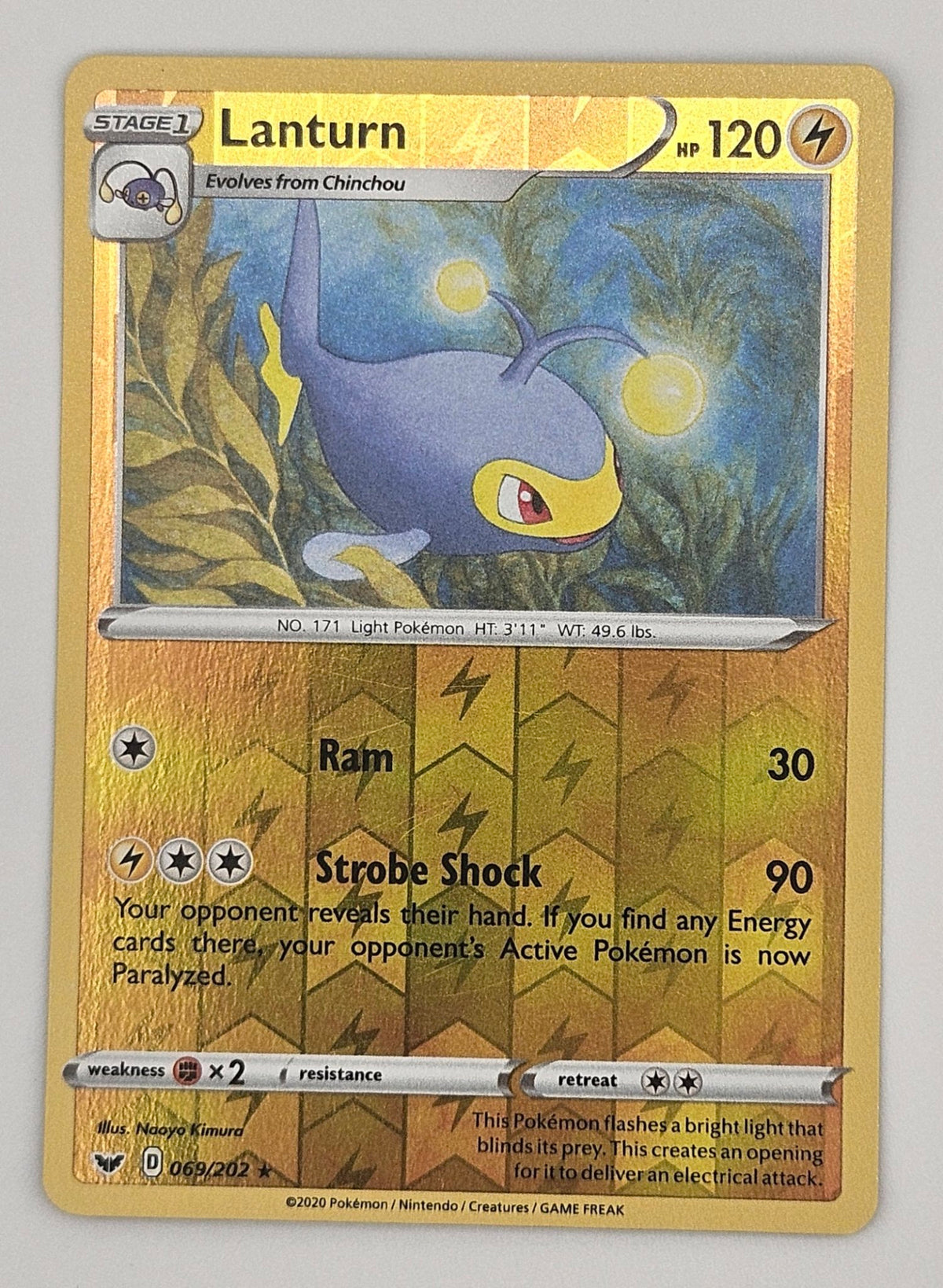 Lanturn 069/202 Reverse Holo