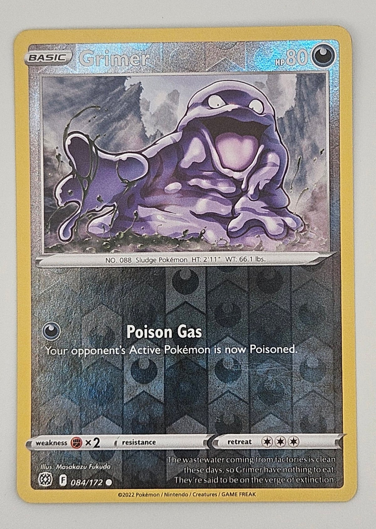 Grimer 084/172 Reverse Holo