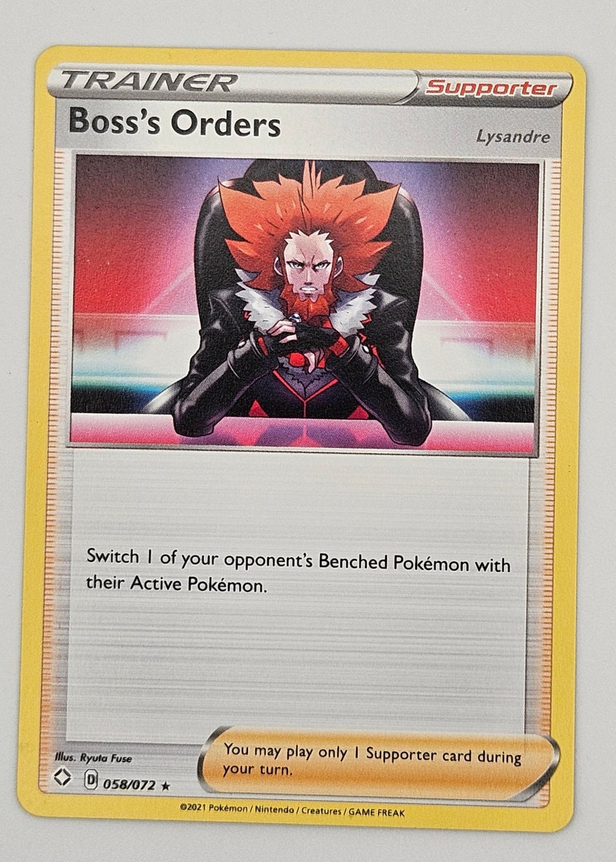 Boss's Orders 058/072