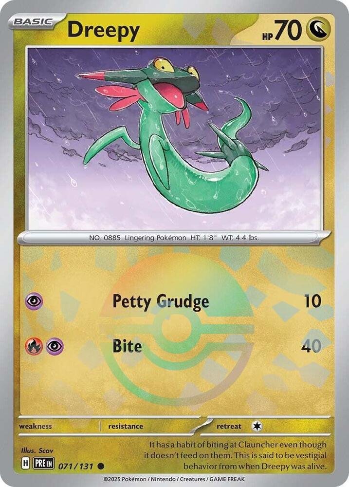 Dreepy 071/131 Poke Ball Pattern – Prismatic Evolutions