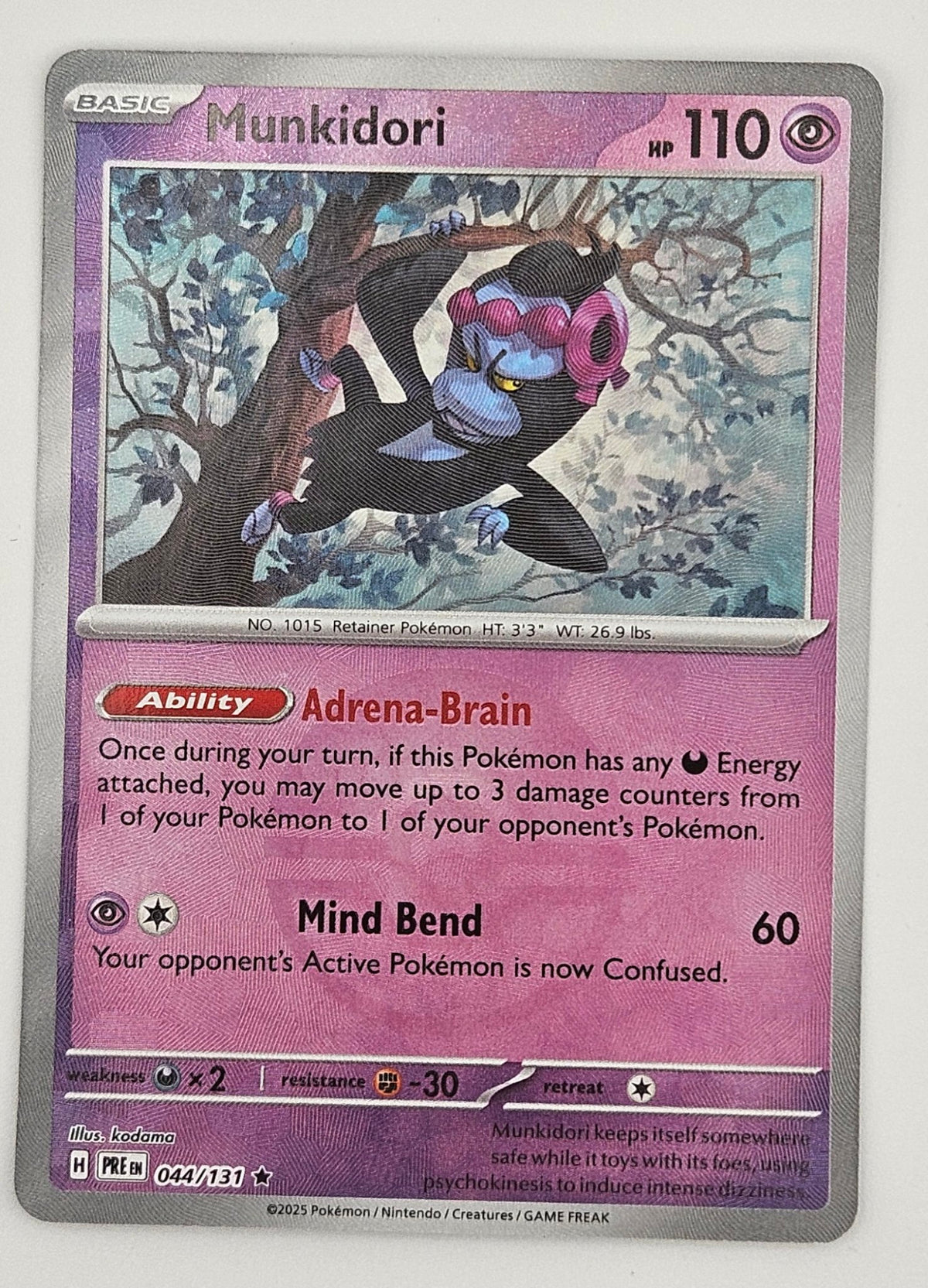 Munkidori 044/131 [Poke Ball] – Prismatic Evolutions