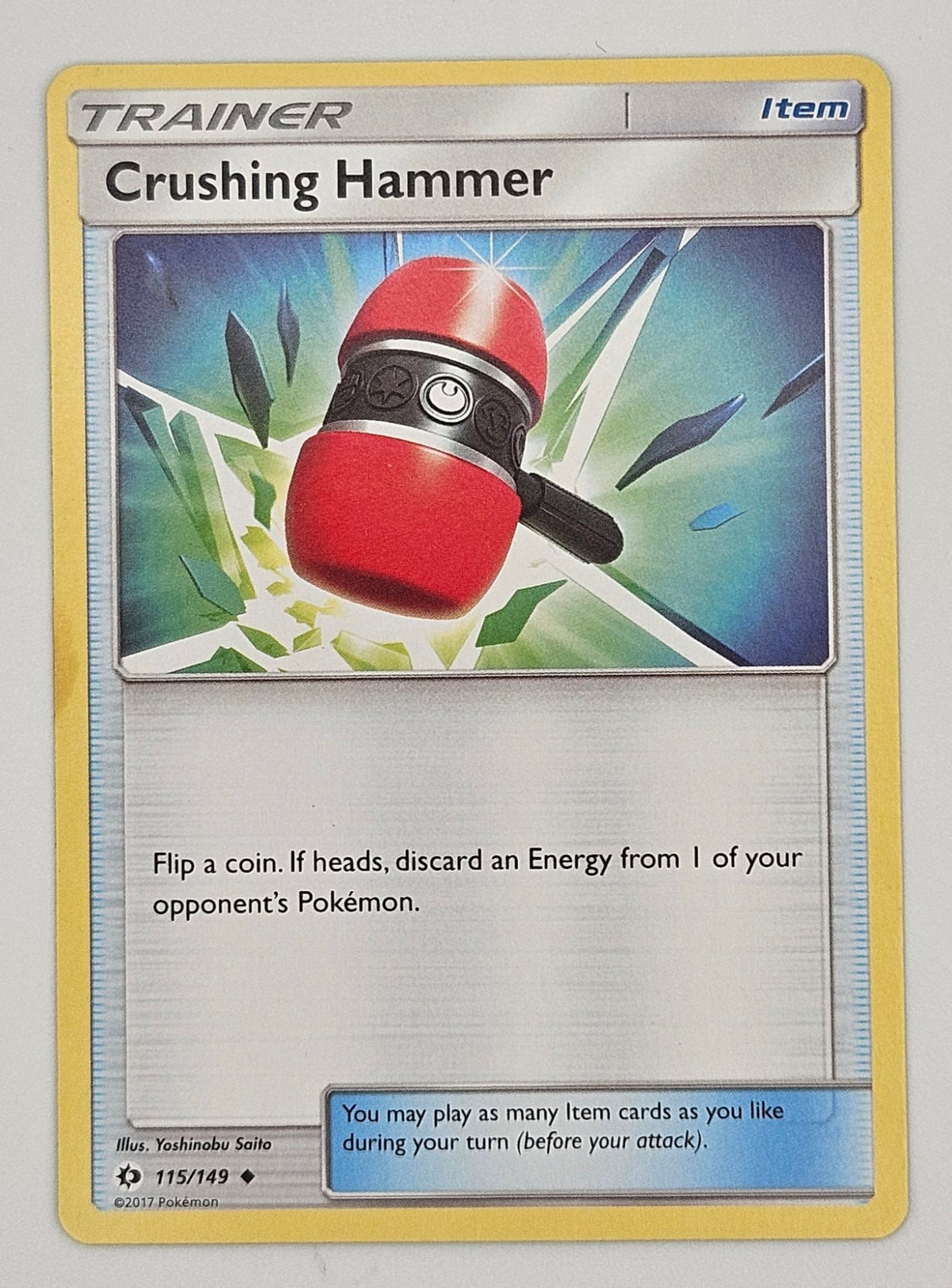 Crushing Hammer 115/149 – Sun & Moon
