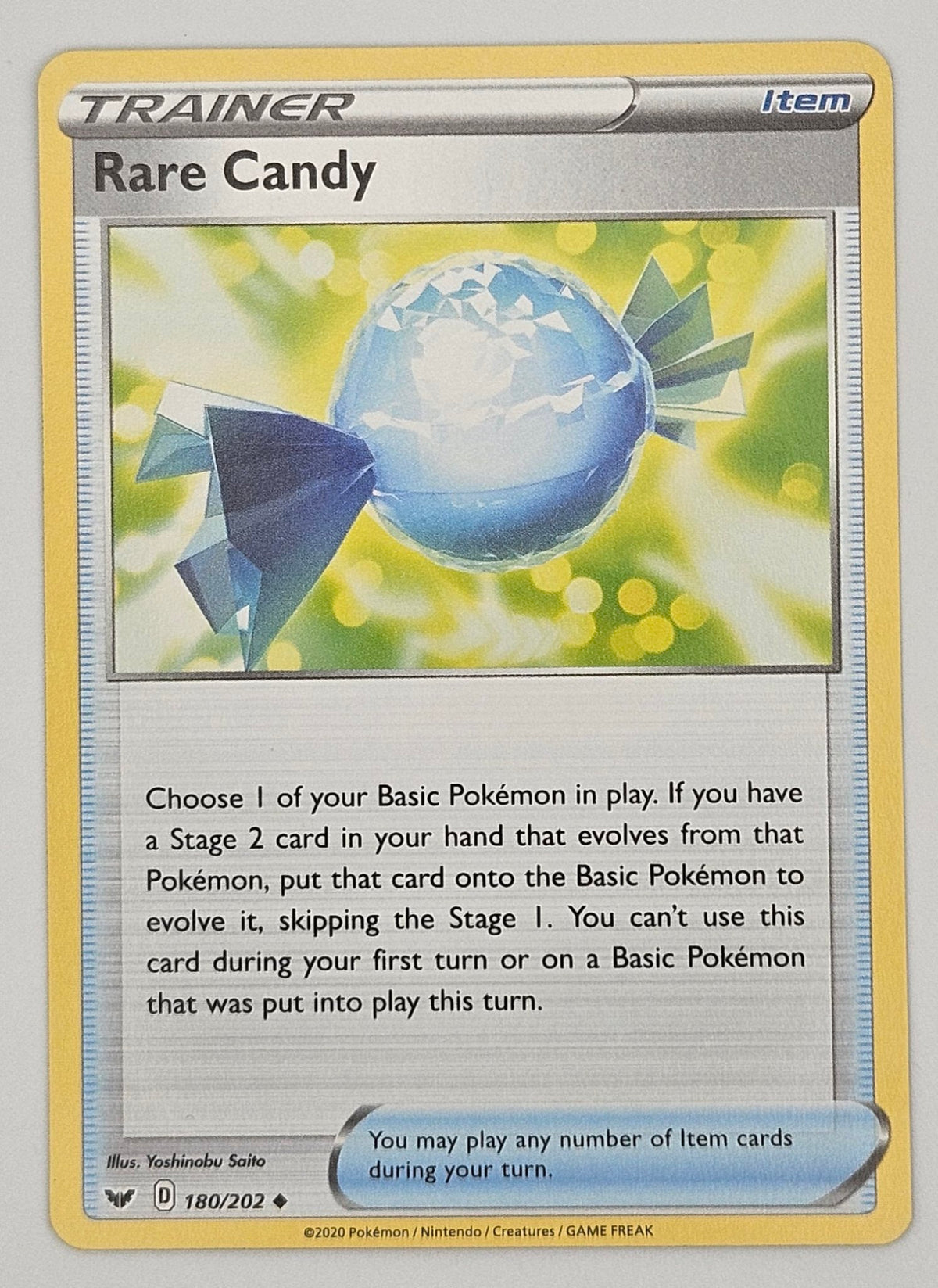Rare Candy 180/202 – Sword & Shield