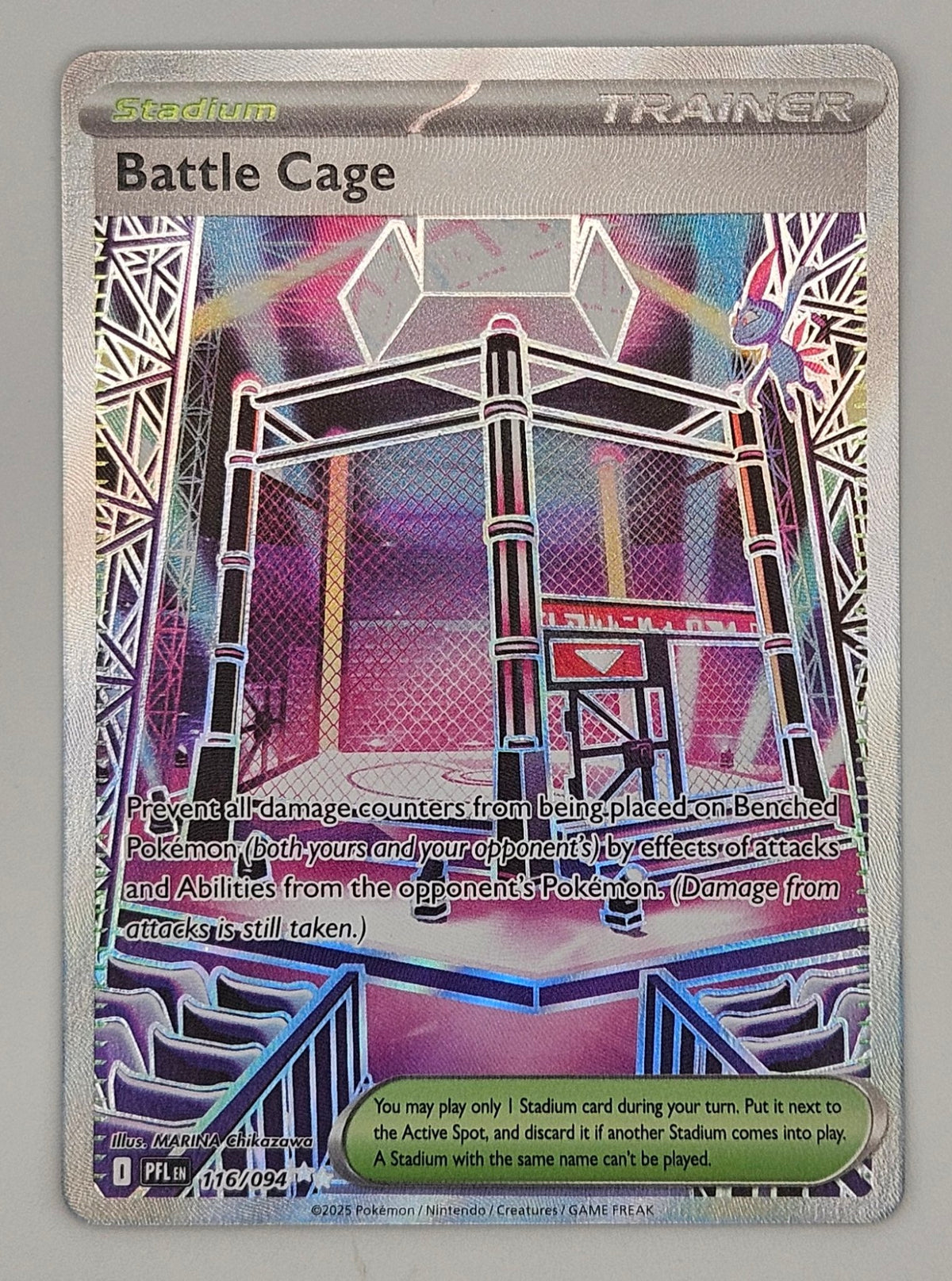 Battle Cage 116/094 Full Art – Phantasmal Flames