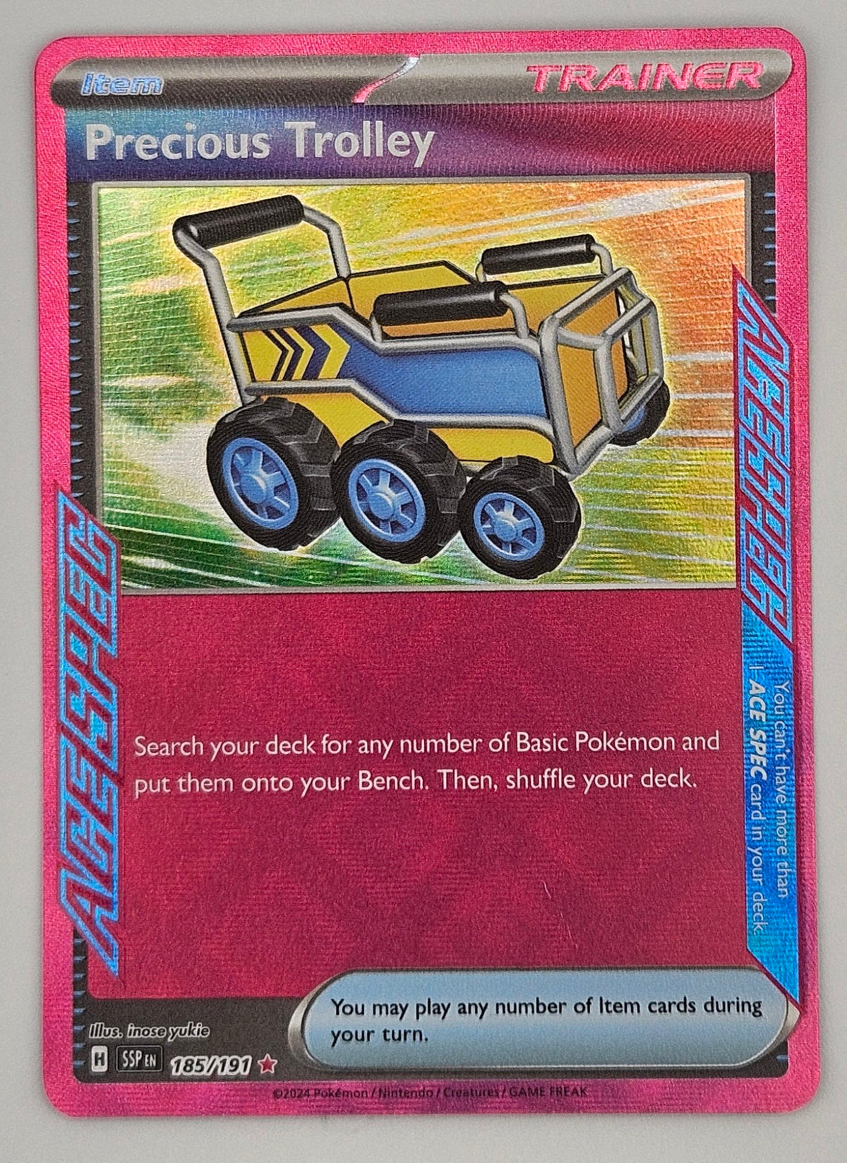 Precious Trolley 185/191 ACE SPEC – Surging Sparks