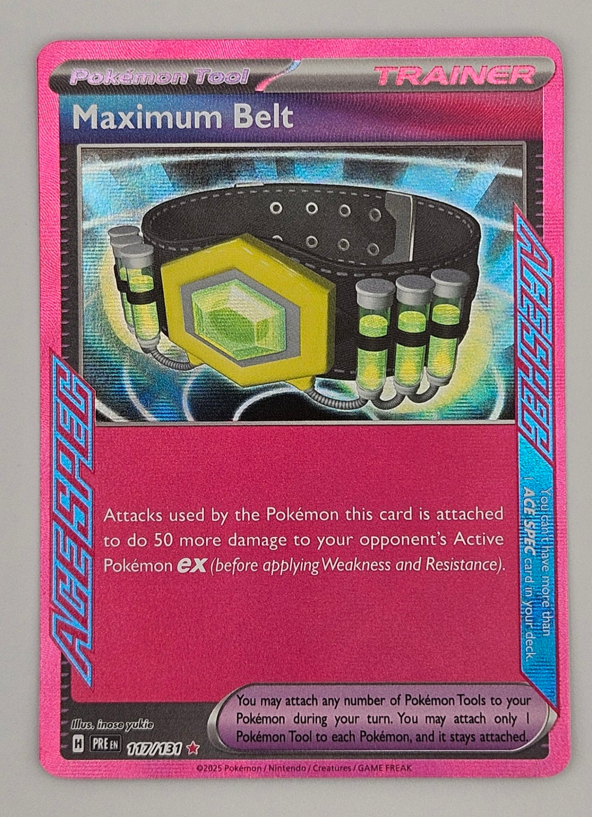 Maximum Belt 117/131 ACE SPEC – Prismatic Evolutions