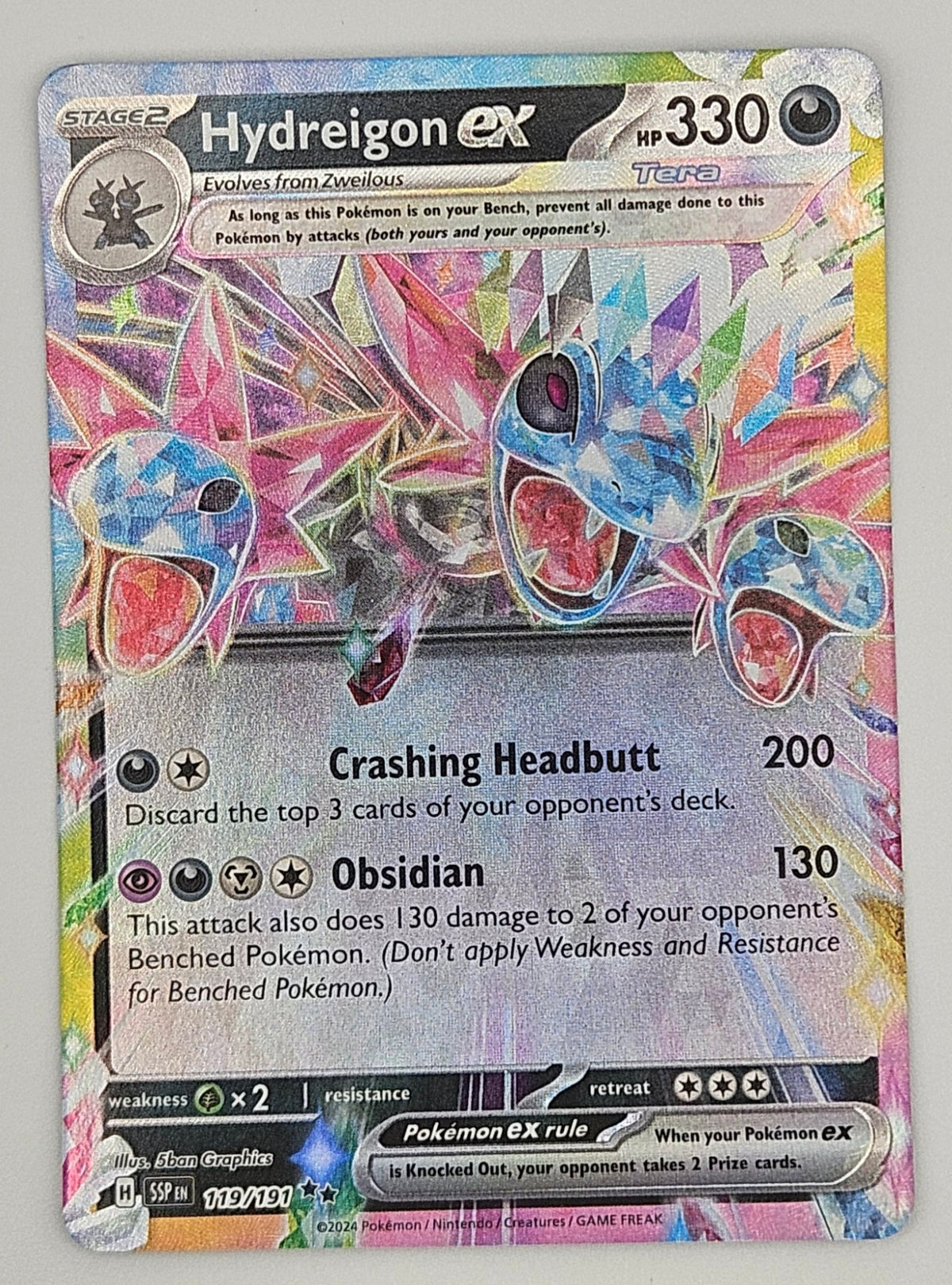 Hydreigon ex 119/191 Double Rare – Surging Sparks