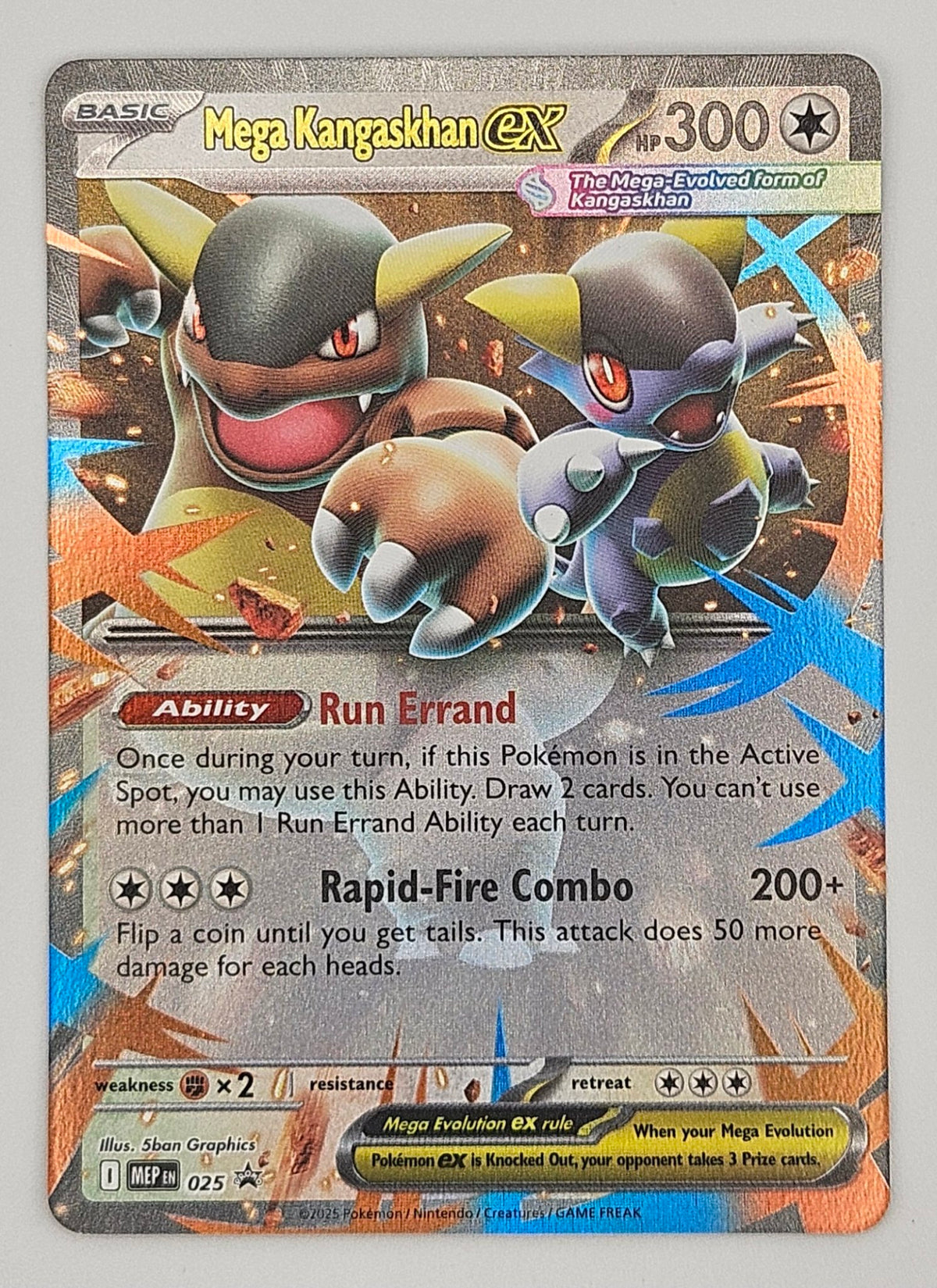 Mega Kangaskhan ex MEP 025 – Mega Evolution Promo