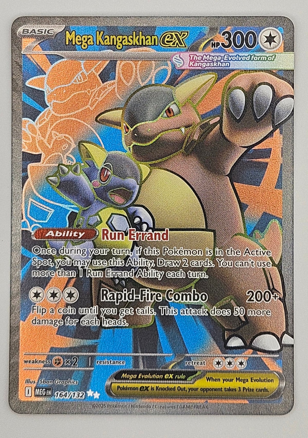 Mega Kangaskhan ex 164/132 Full Art – Mega Evolution