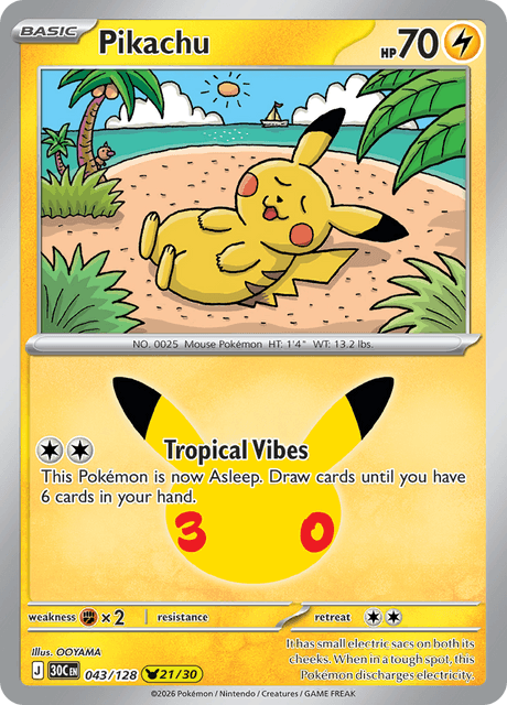 Pikachu 043/128