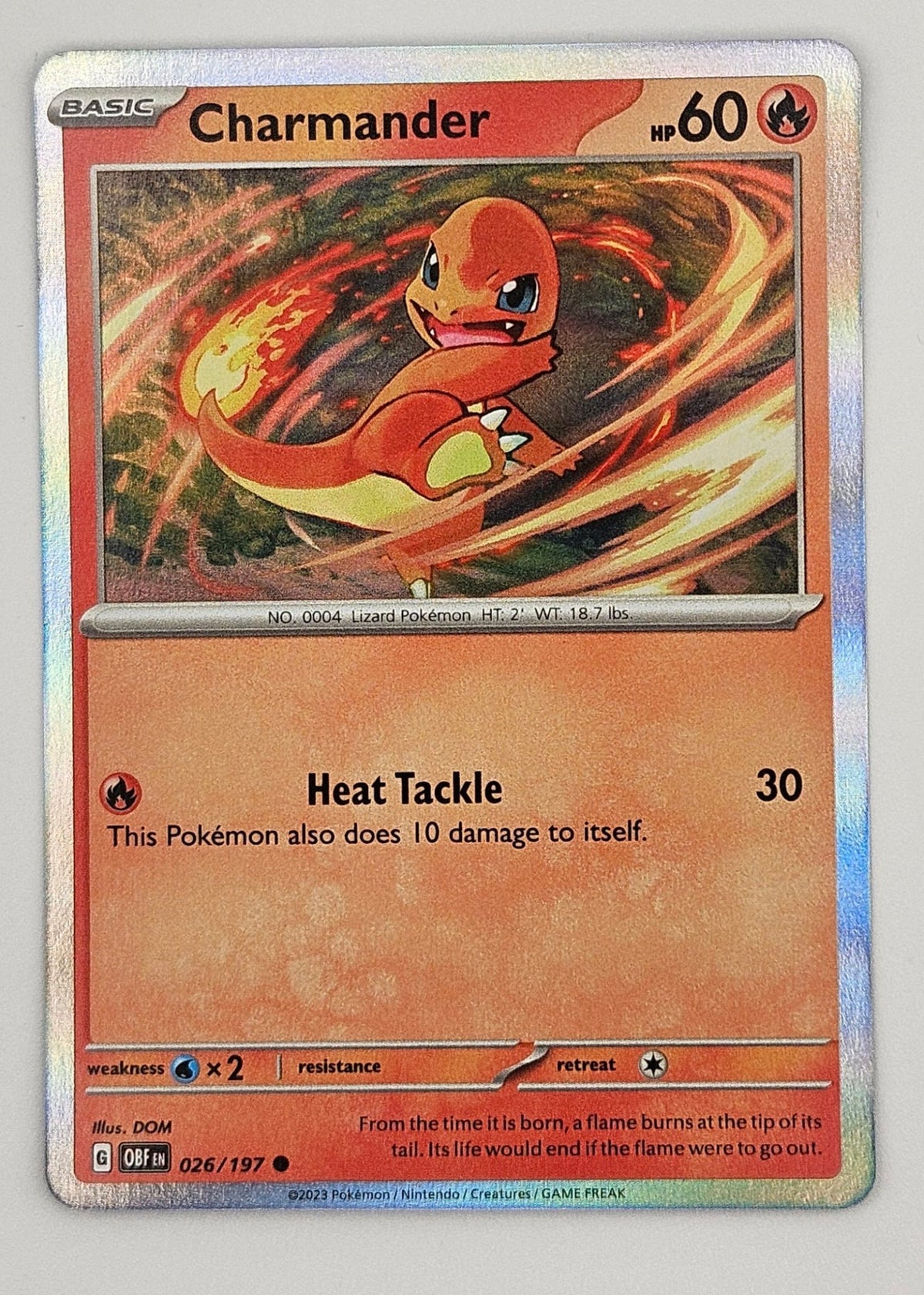Charmander 026/197 Reverse Holo