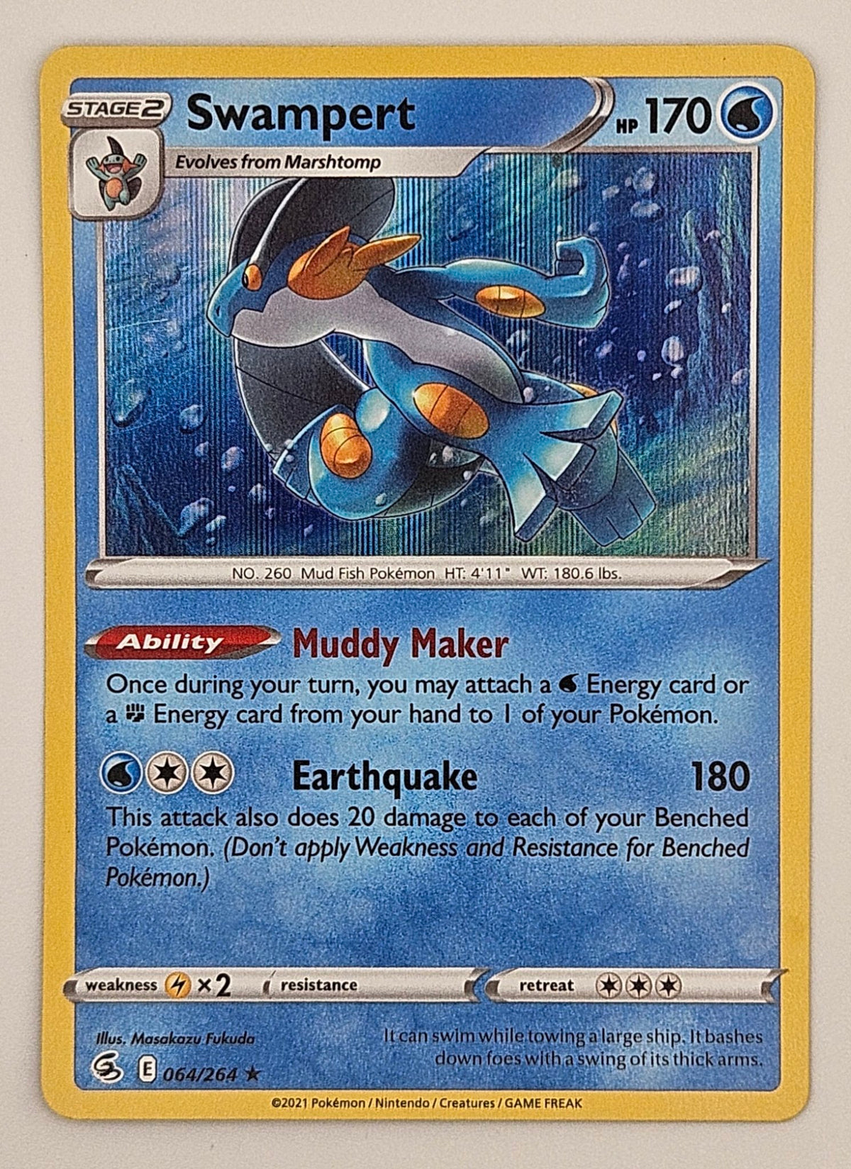 Swampert 064/264 Holo
