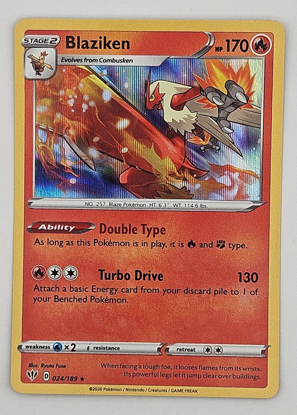 Blaziken 024/189 Holo