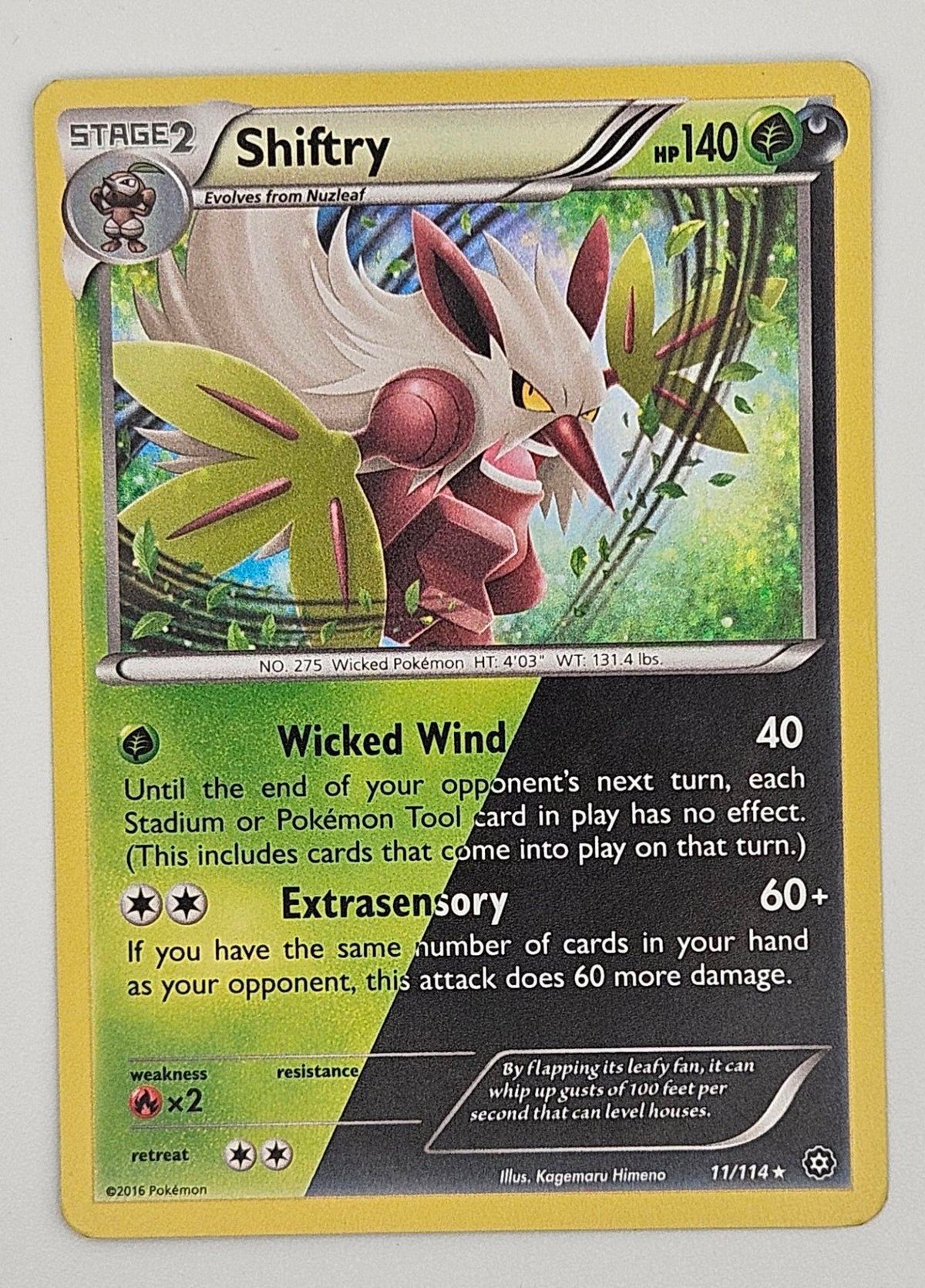 Shiftry 11/114 Holo