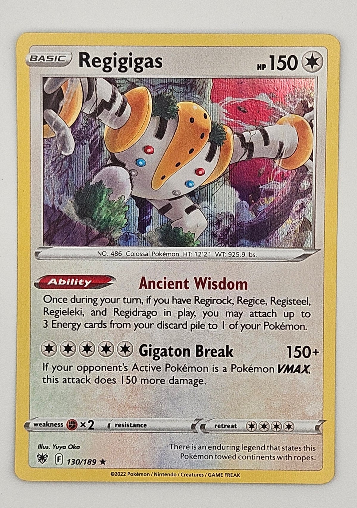 Regigigas 130/189 Holo