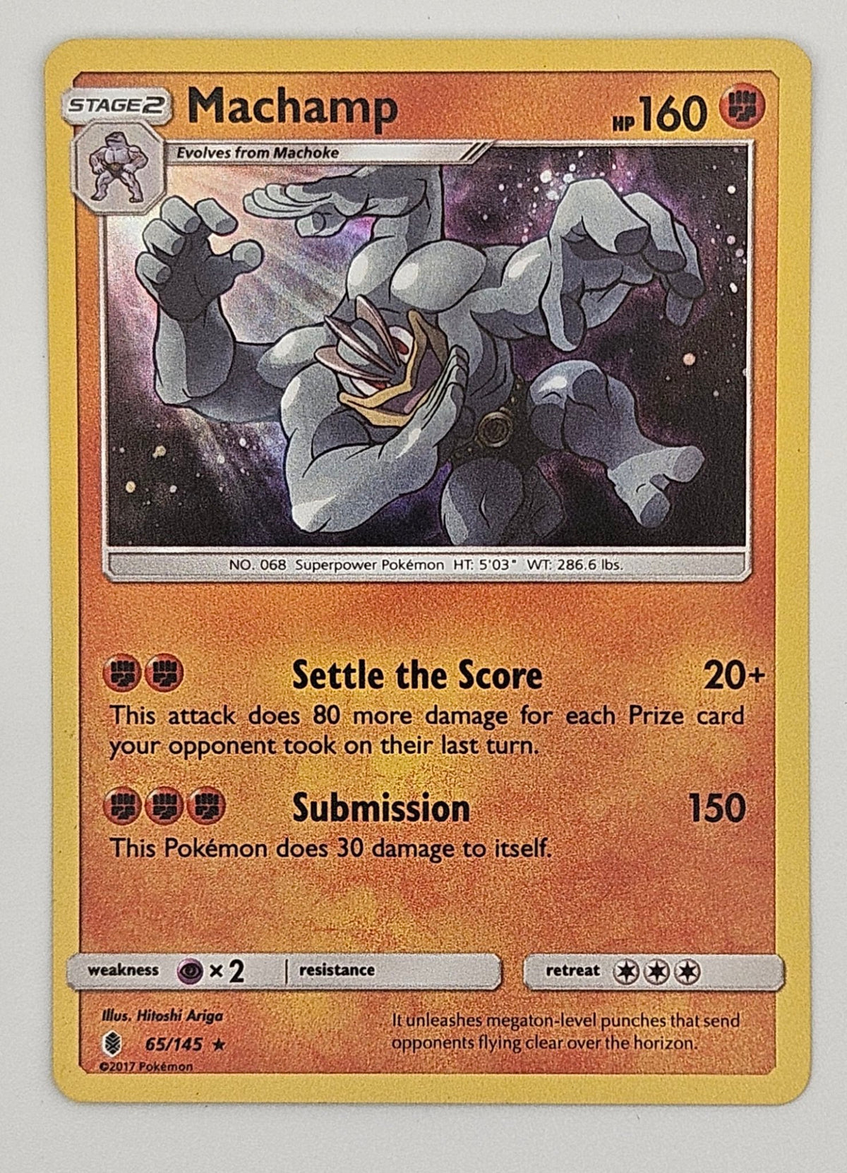 Machamp 65/145 Holo