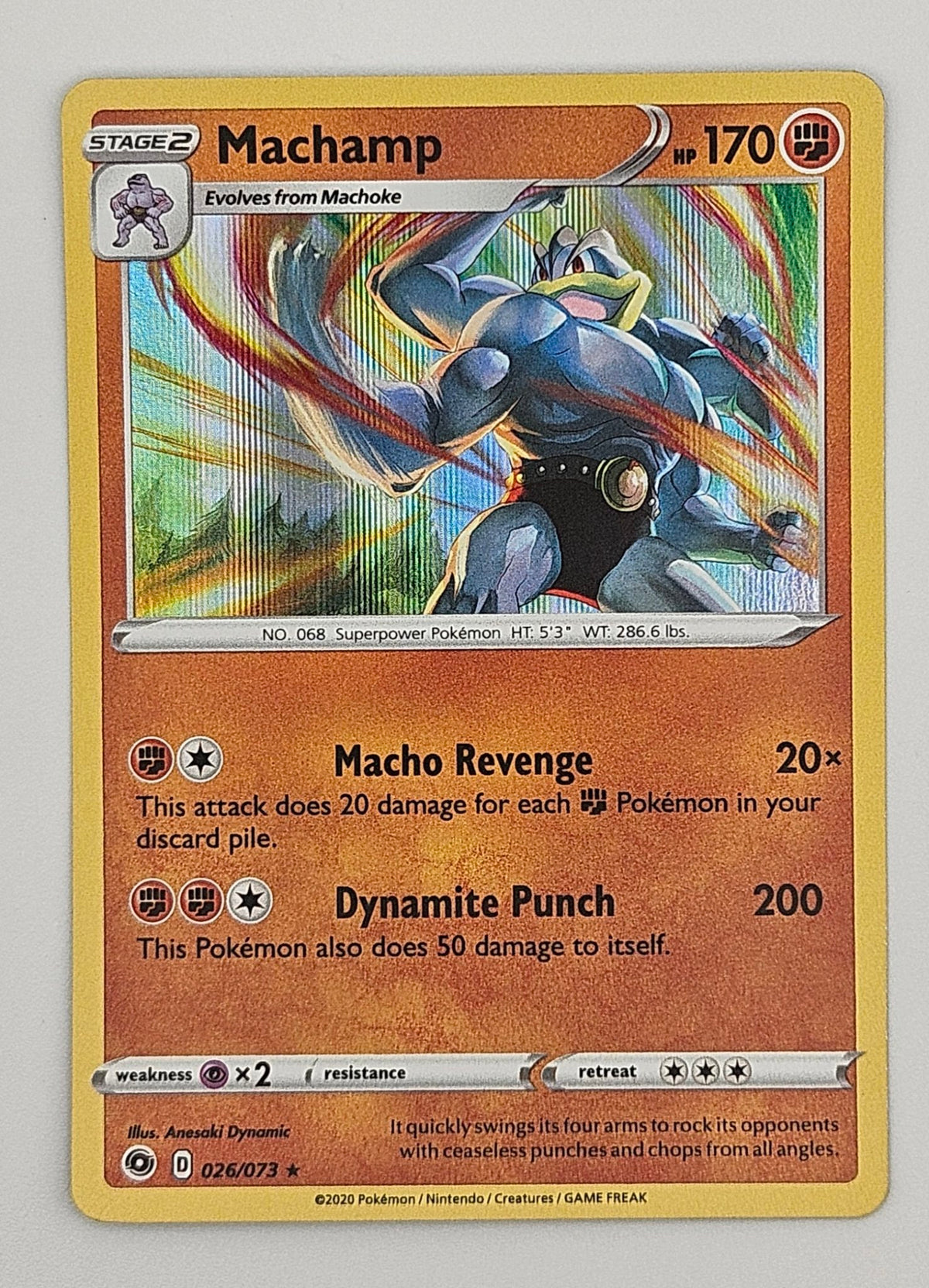 Machamp 026/073 Holo