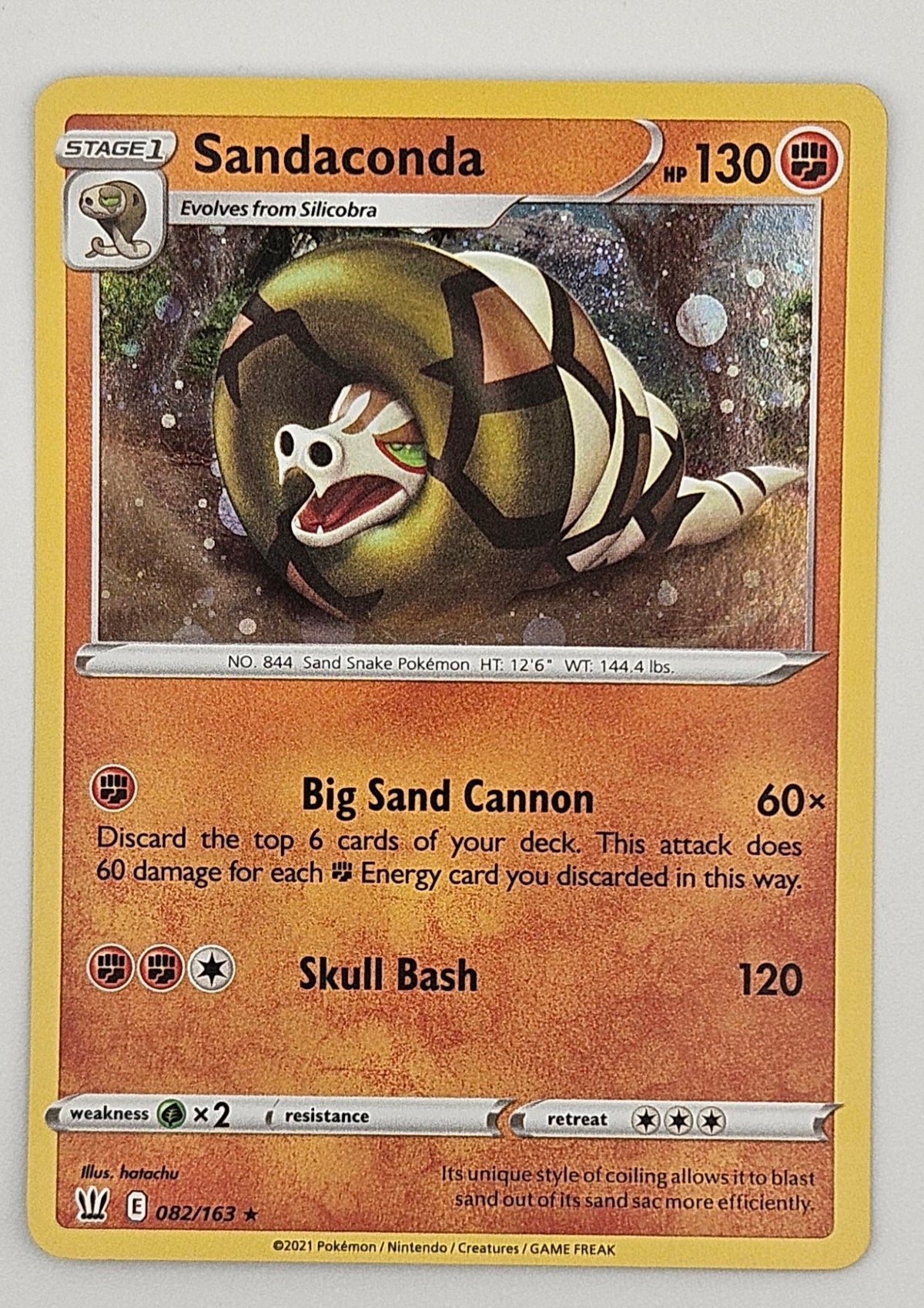 Sandaconda 082/163 Holo