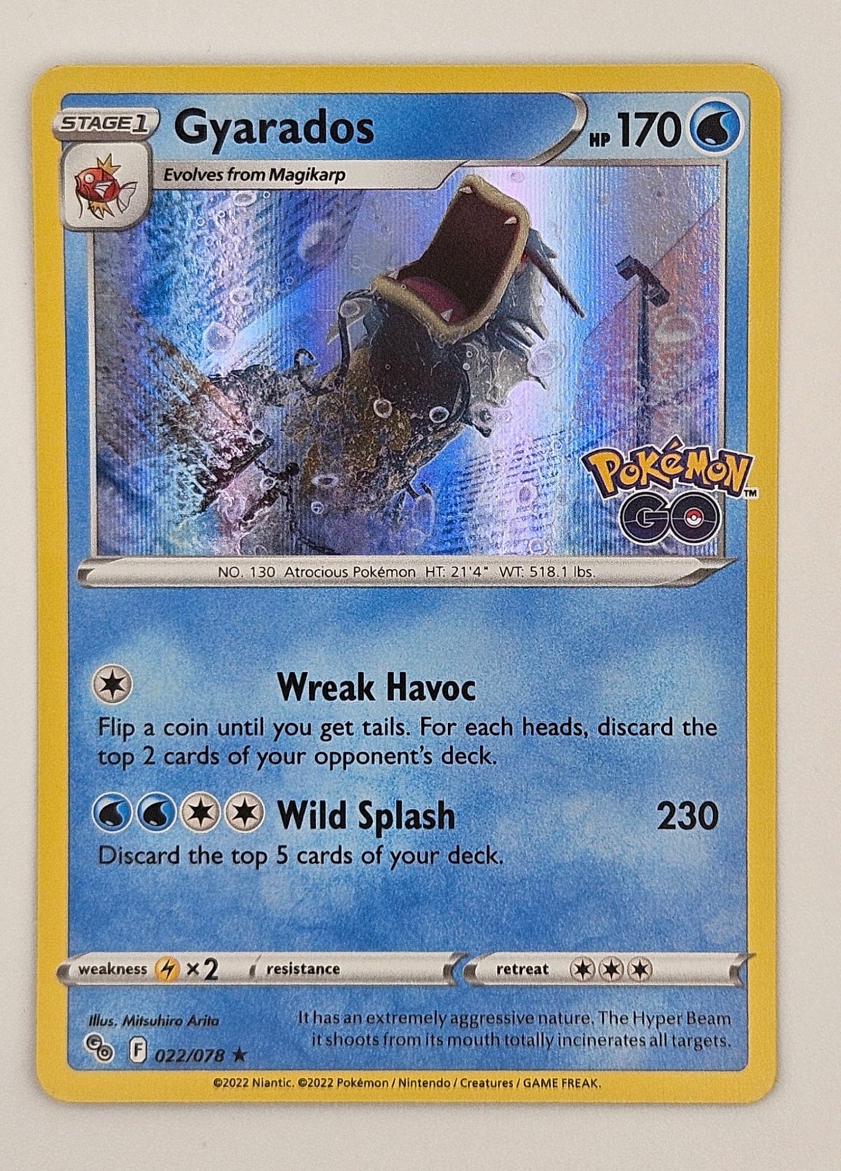 Gyarados 022/078 Holo