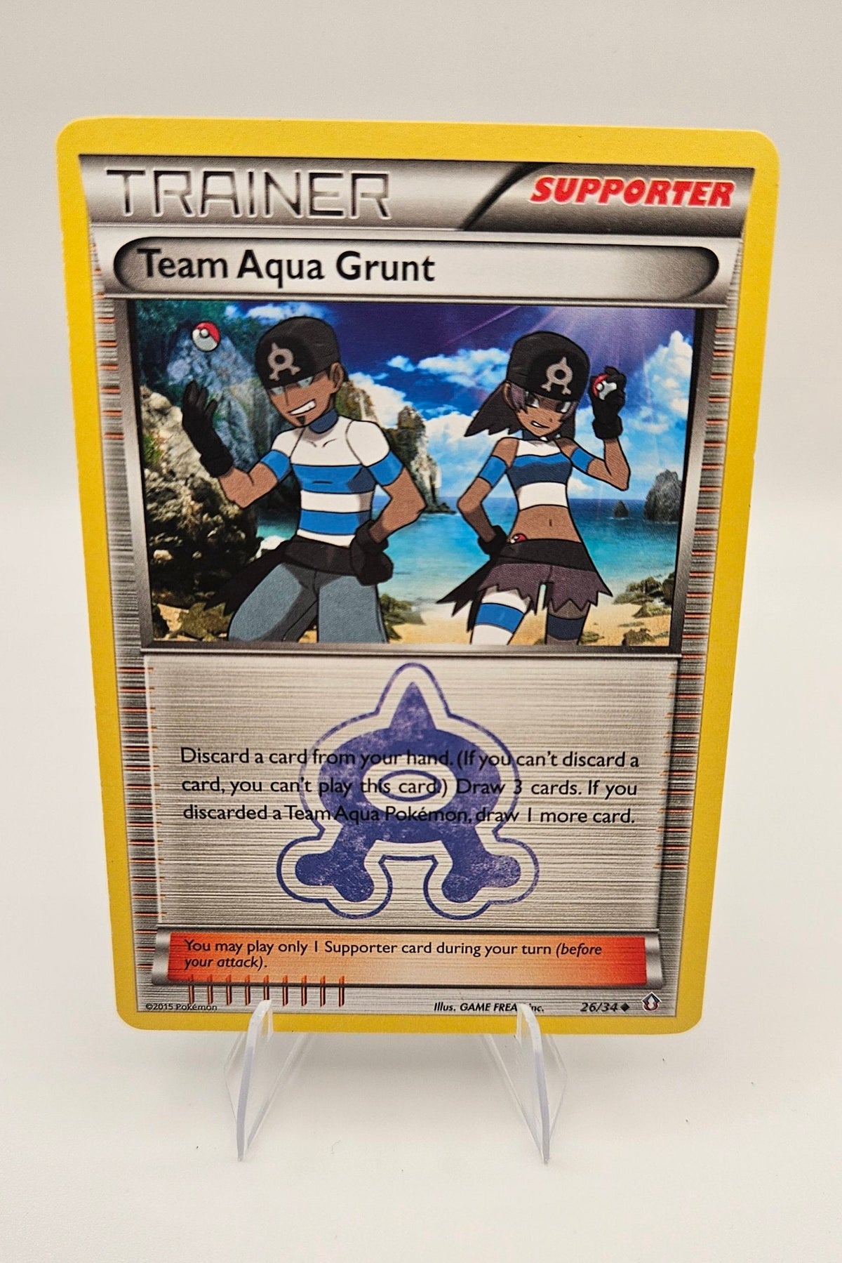 Team Aqua Grunt 26/34 – Double Crisis
