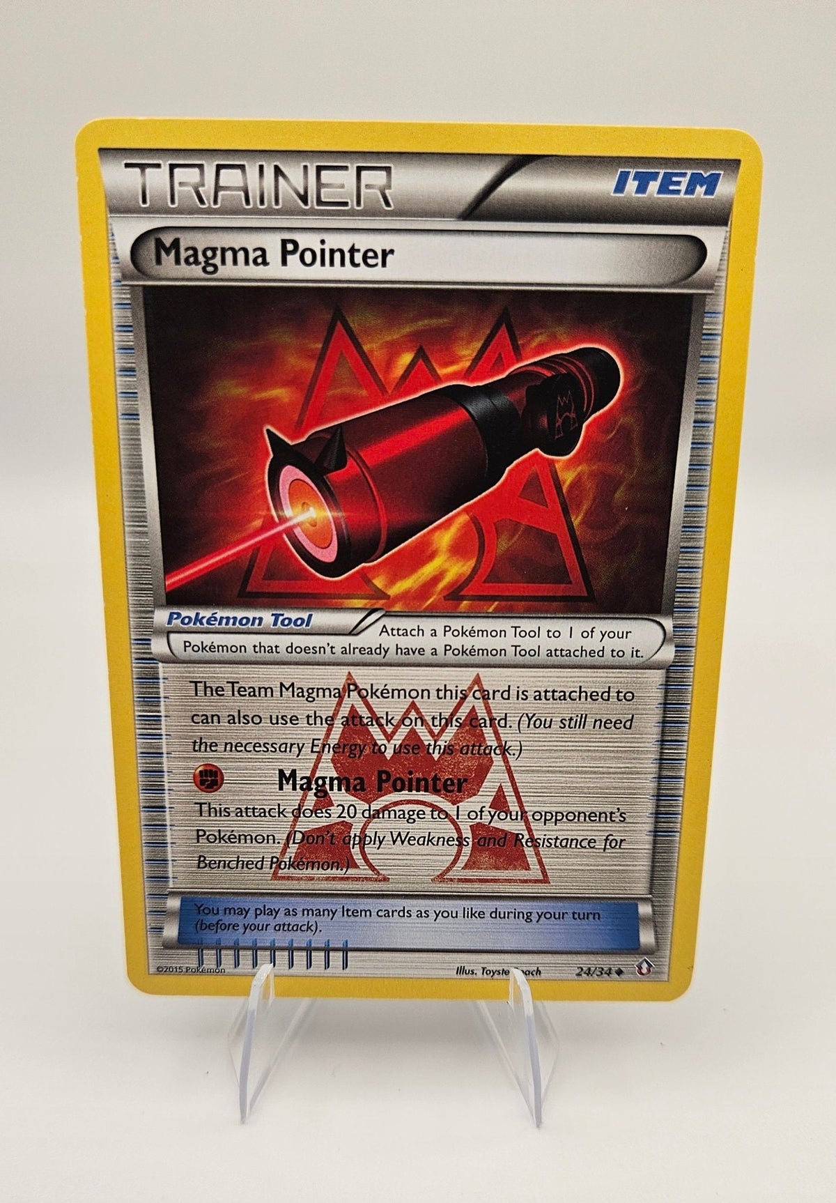 Magma Pointer 24/34 Reverse Holo – Double Crisis