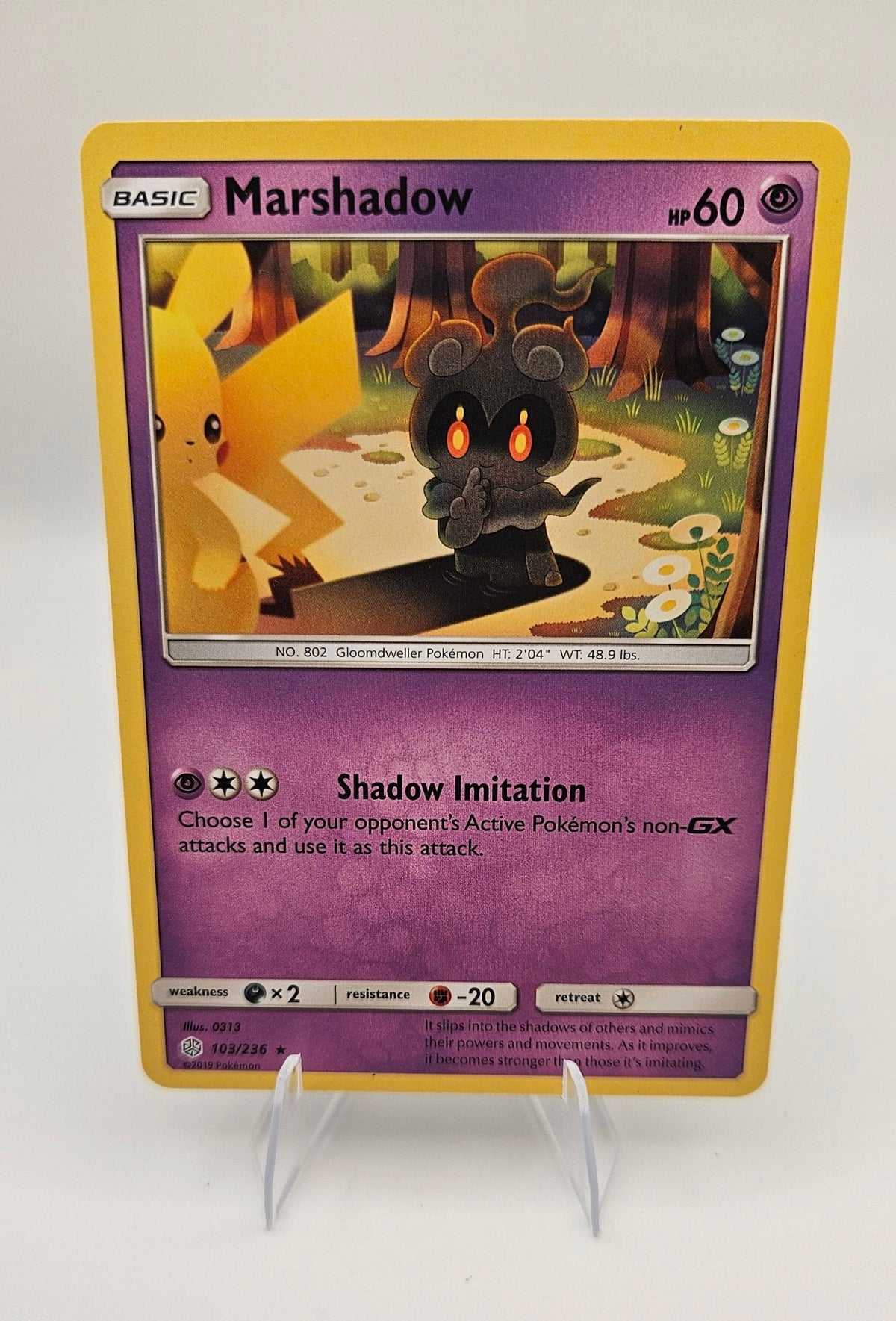 Marshadow 103/236 Rare – Cosmic Eclipse