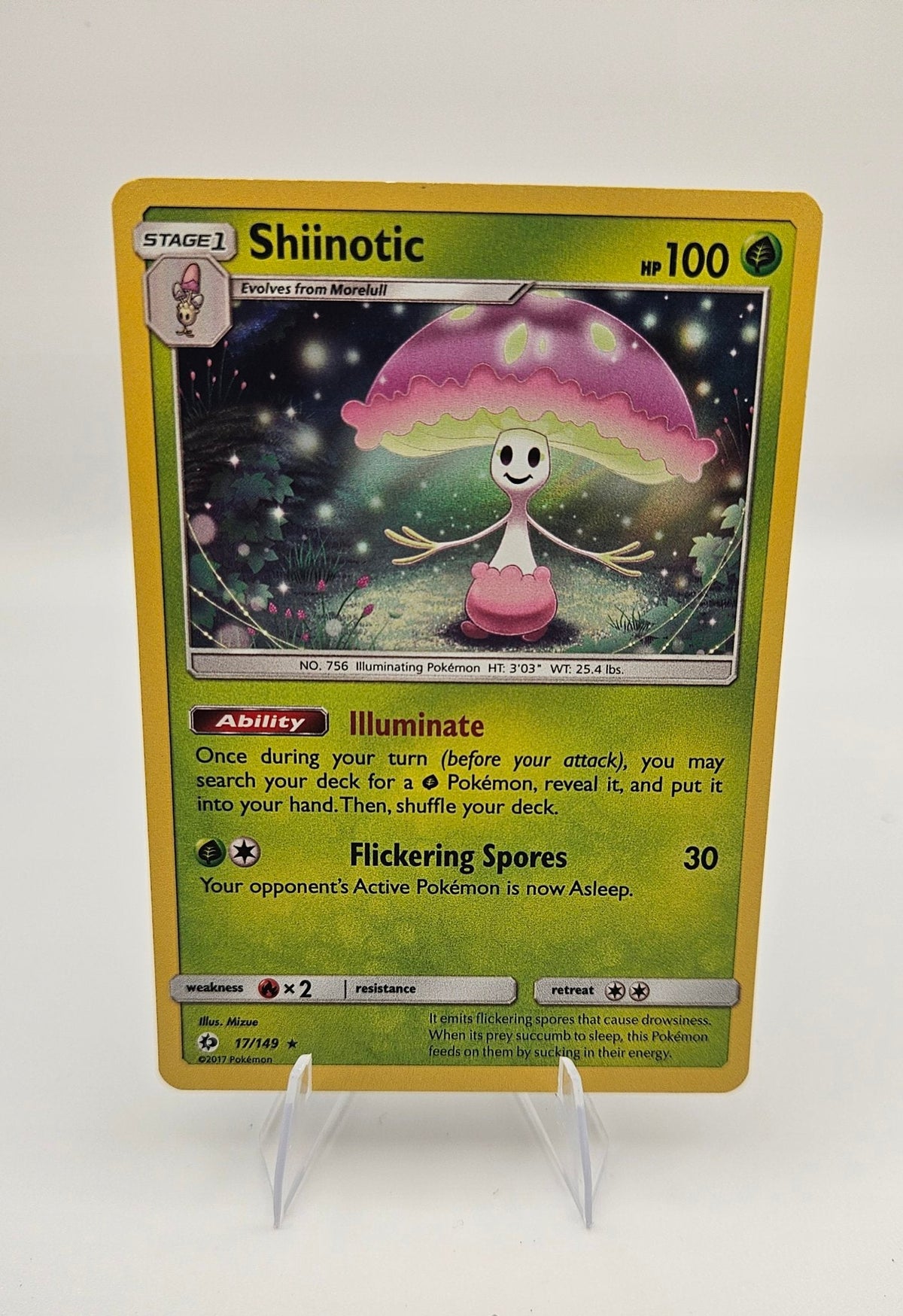 Shiinotic 17/149 Holo – Sun & Moon