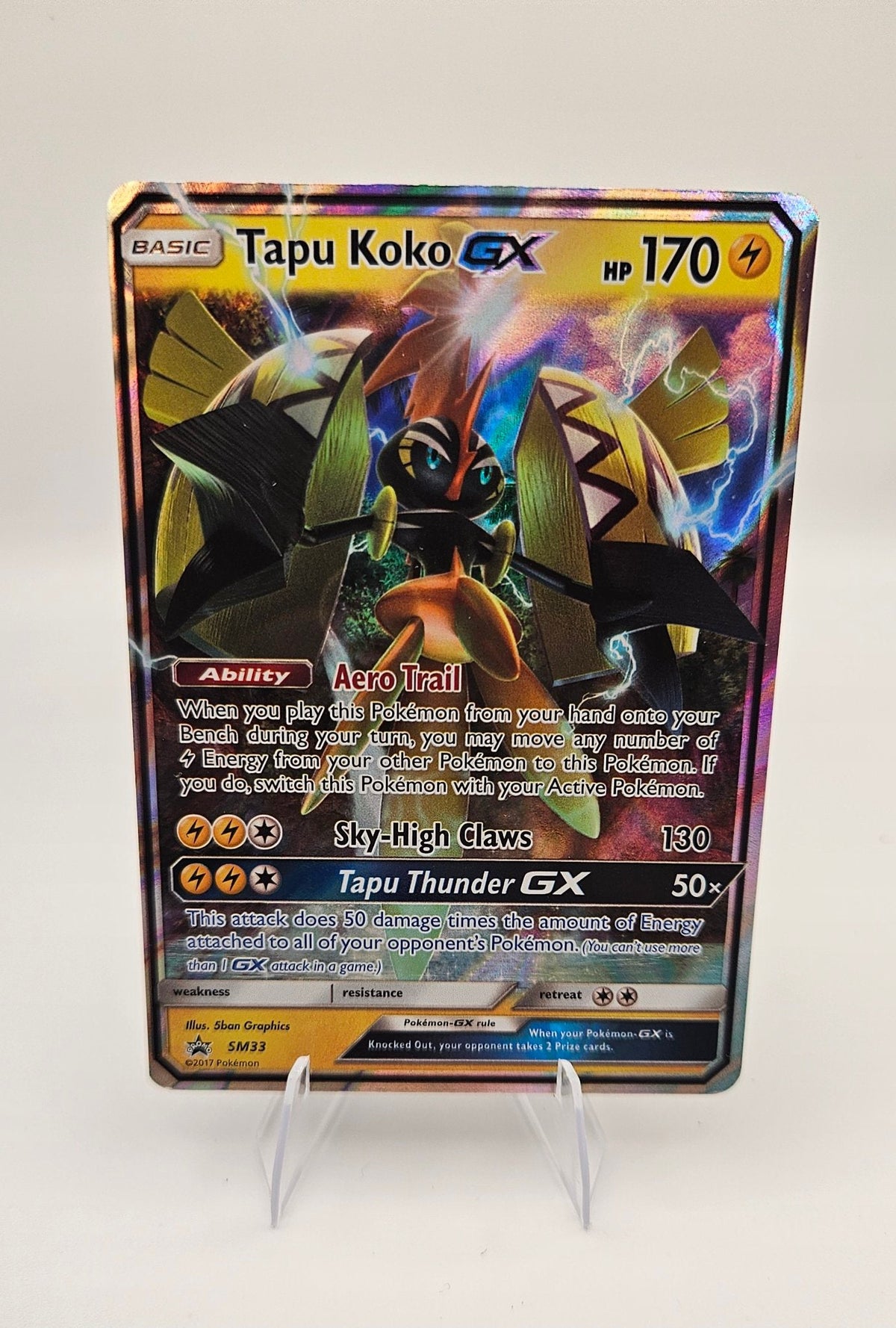 Tapu Koko GX SM33 – Sun & Moon Promo
