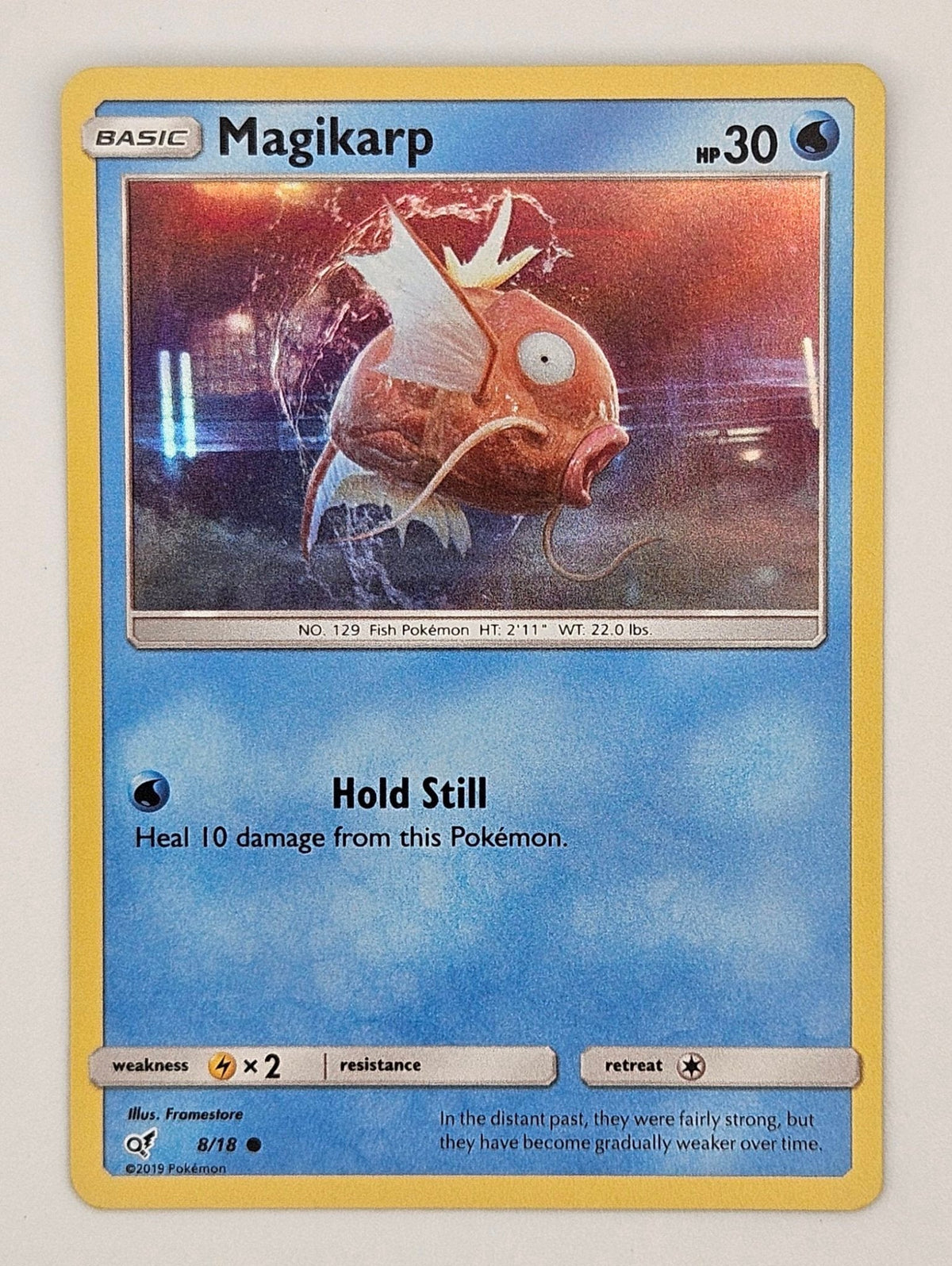 Magikarp 8/18 Holo Common – Detective Pikachu