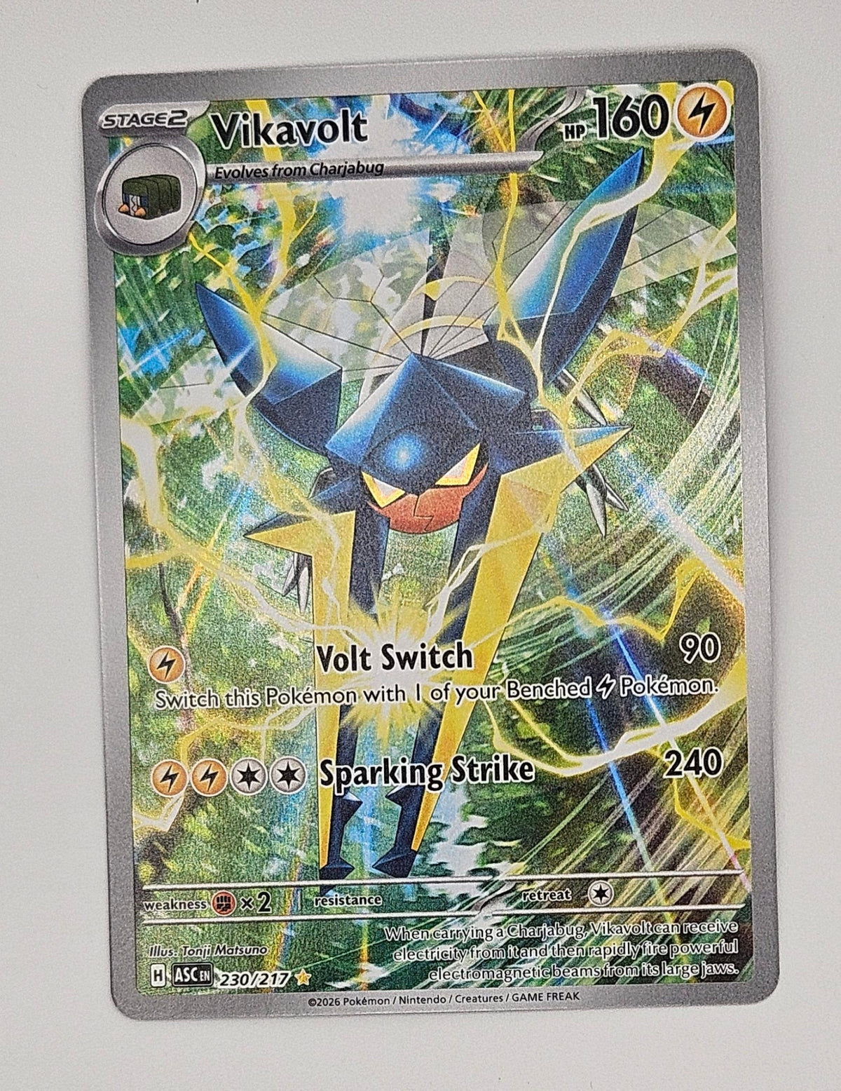Vikavolt 230/217 Illustration Rare – Ascended Heroes