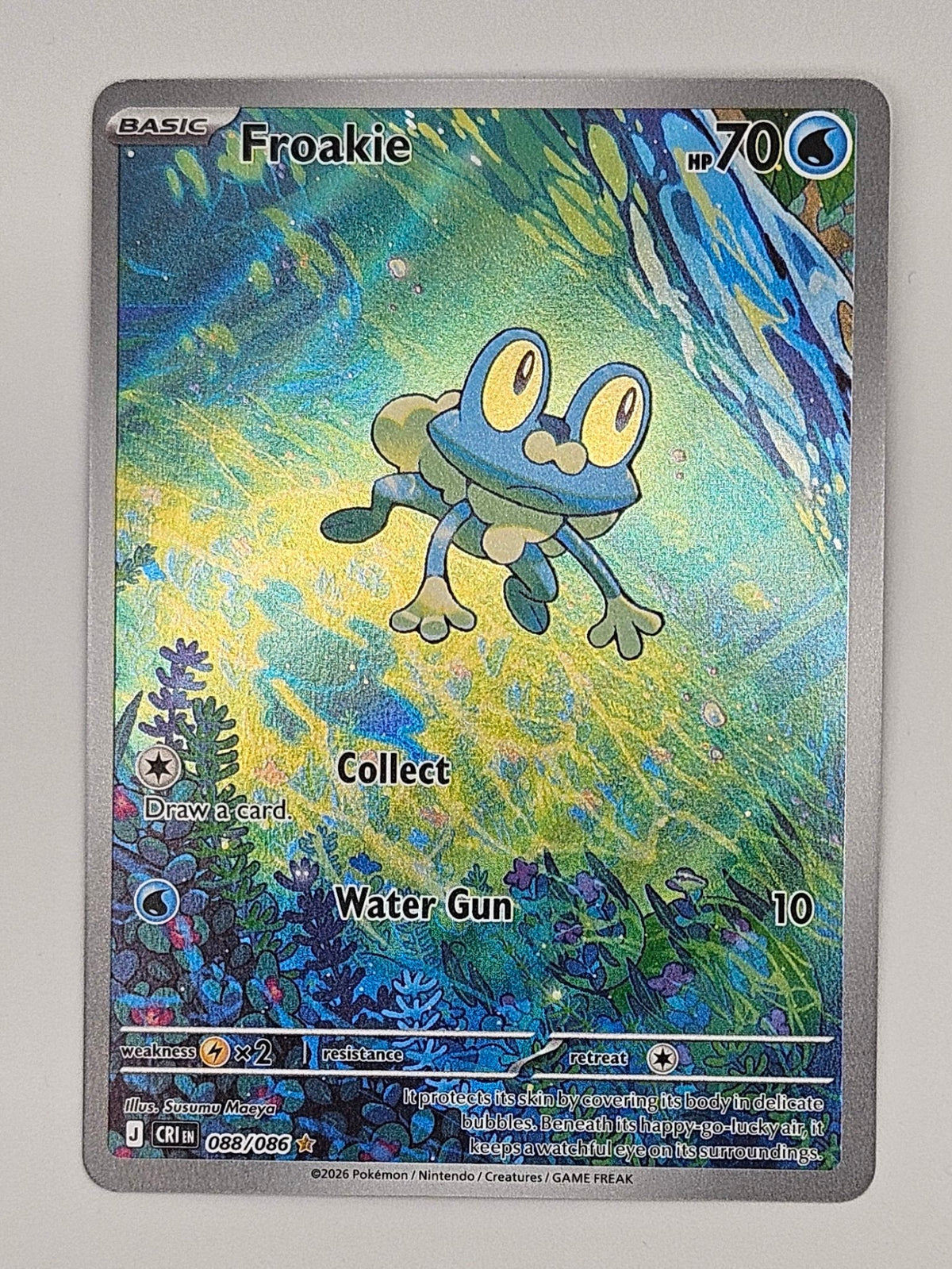 Froakie 088/086 Illustration Rare – Chaos Rising