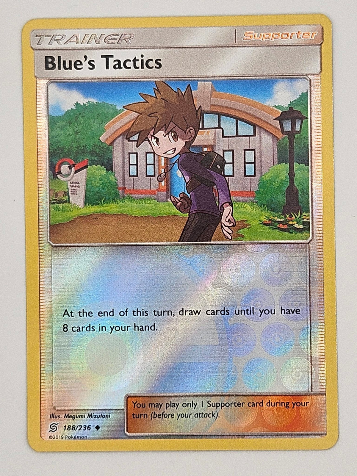 Blue's Tactics 188/236 Reverse Holo – Unified Minds