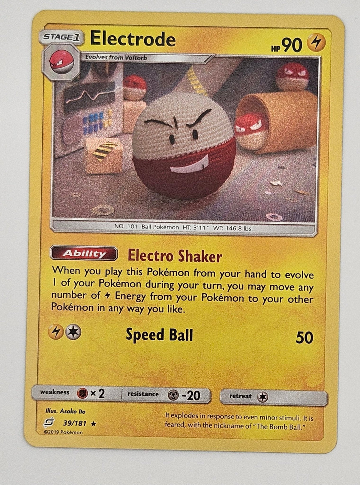 Electrode 39/181 Holo – Team Up