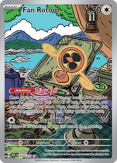 Fan Rotom 250/217 Illustration Rare