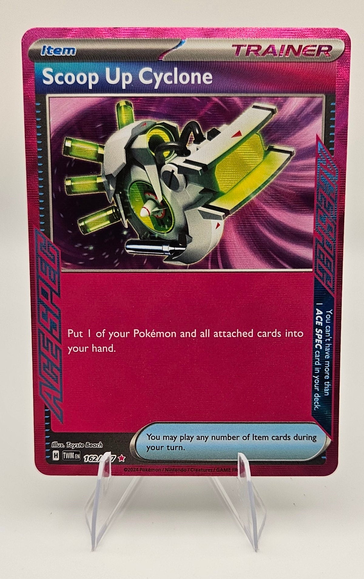 Scoop Up Cyclone 162/167 - Twilight Masquerade - ACE SPEC Rare
