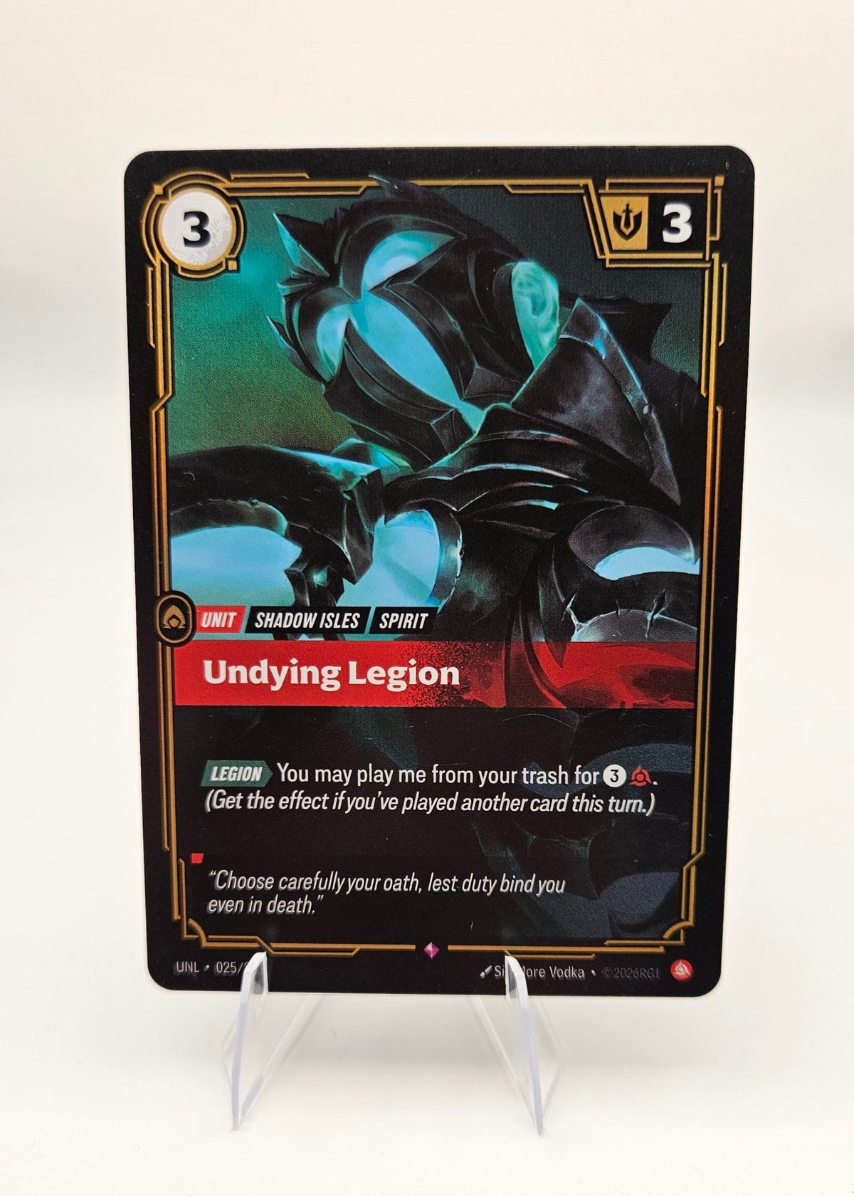 Undying Legion 025/219 – Riftbound Unleashed – Foil