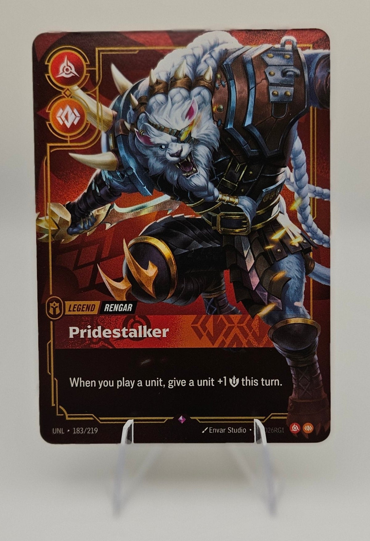 Pridestalker 183/219 – Riftbound Unleashed – Foil