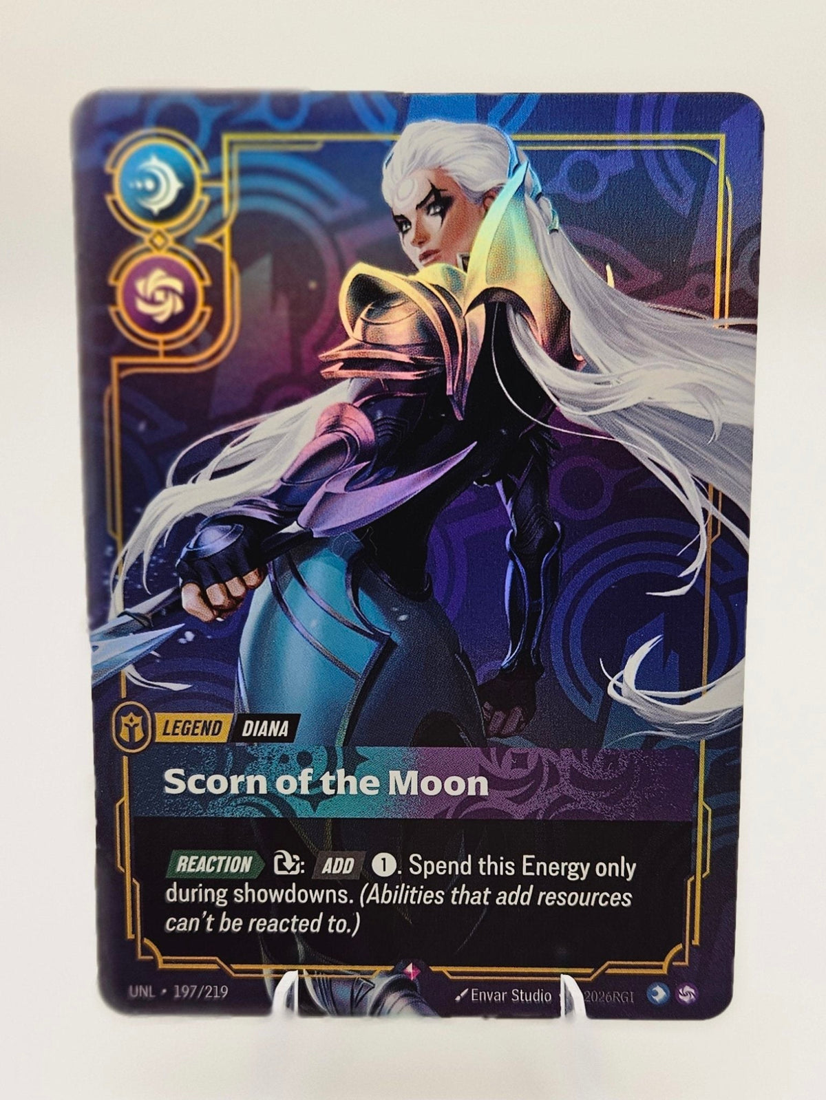 Scorn of the Moon 197/219 – Riftbound Unleashed – Foil