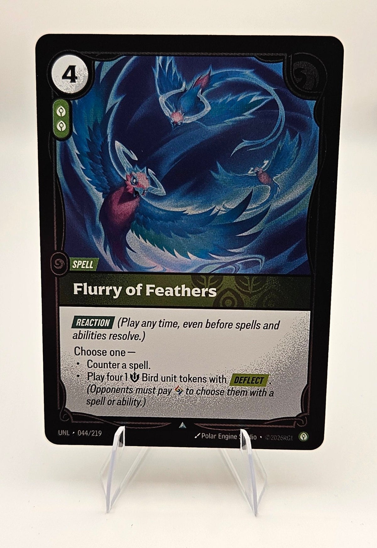 Flurry of Feathers 044/219 – Riftbound Unleashed – Foil
