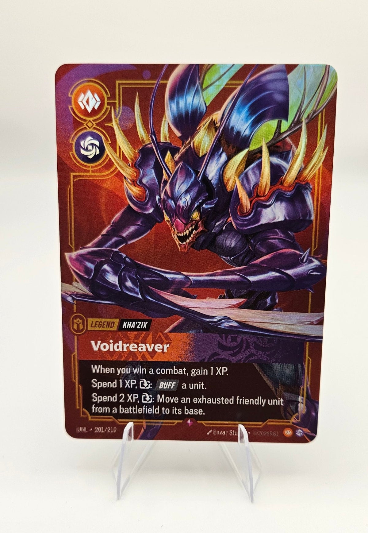 Voidreaver 201/219 – Riftbound Unleashed – Foil