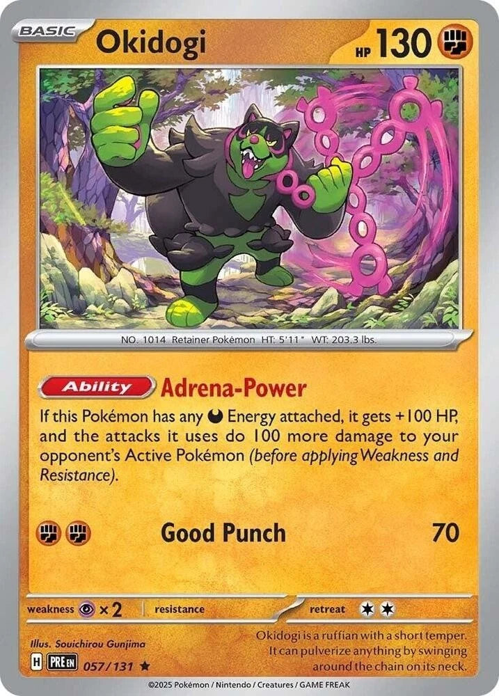 Okidogi 057/131 Reverse Holo