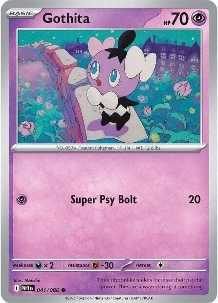 Gothita 041/086 Reverse Holo