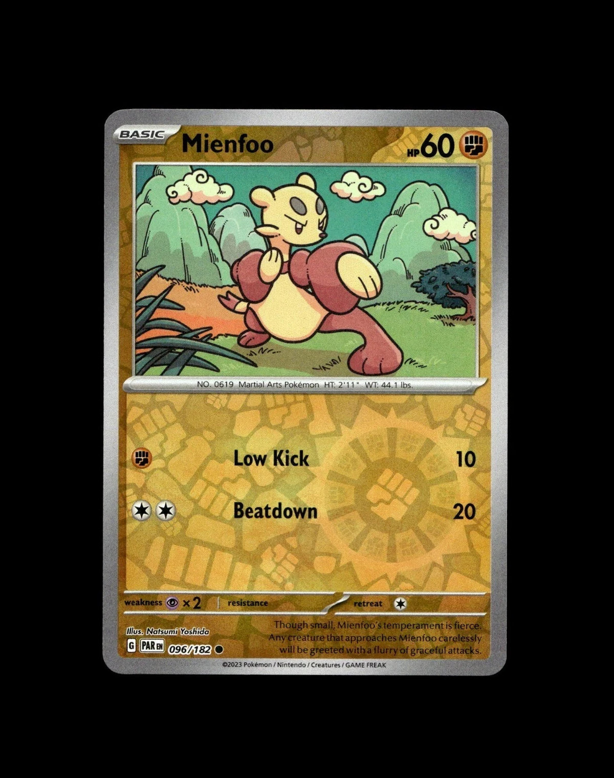 Mienfoo 096/182 Reverse Holo