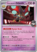 Team Rocket's Orbeetle 089/182 Reverse Holo