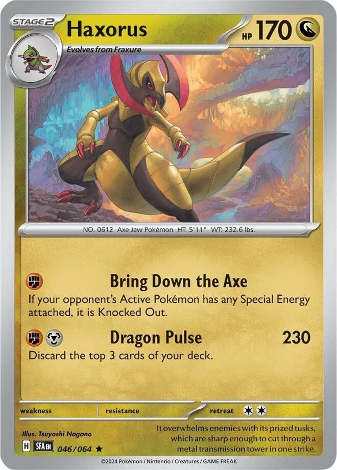 Haxorus 046/064 Reverse Holo