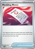 Meddling Memo 181/191 Reverse Holo