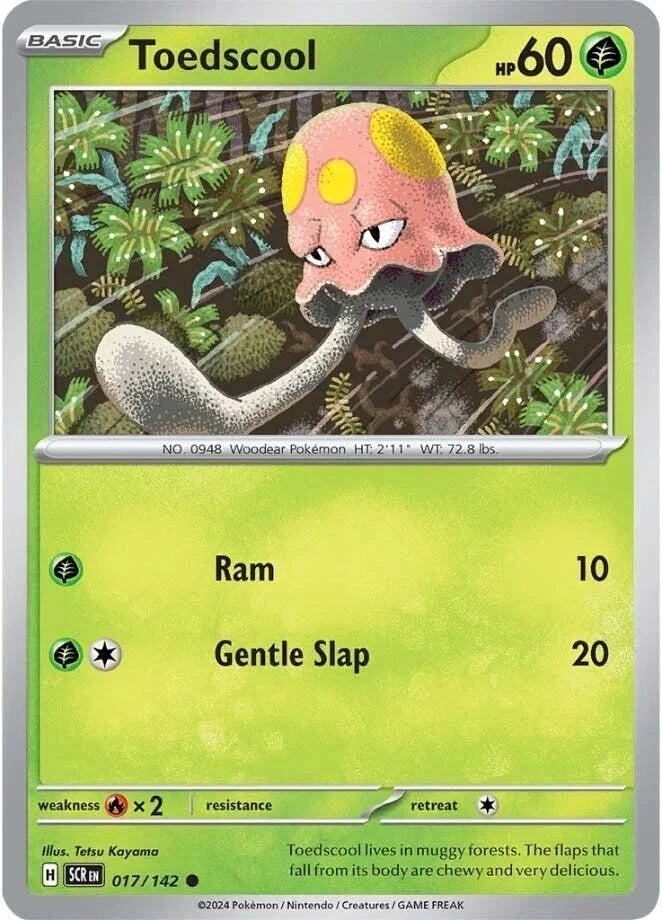 Toedscool 017/142 Reverse Holo